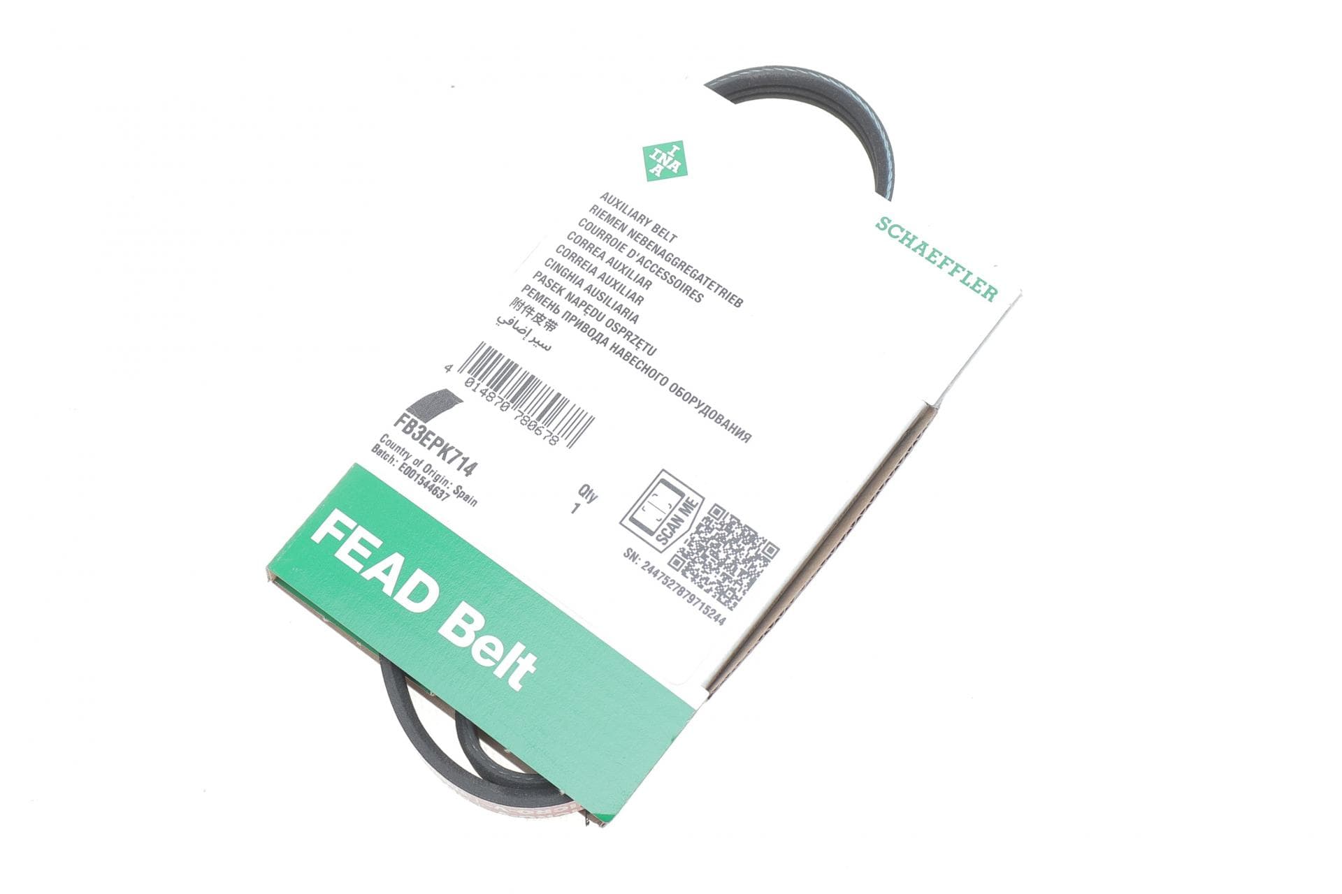 Ремінь генератора Ford Focus IV/Galaxy III/Mondeo V/Transit 2.0D/2.0DH 15-