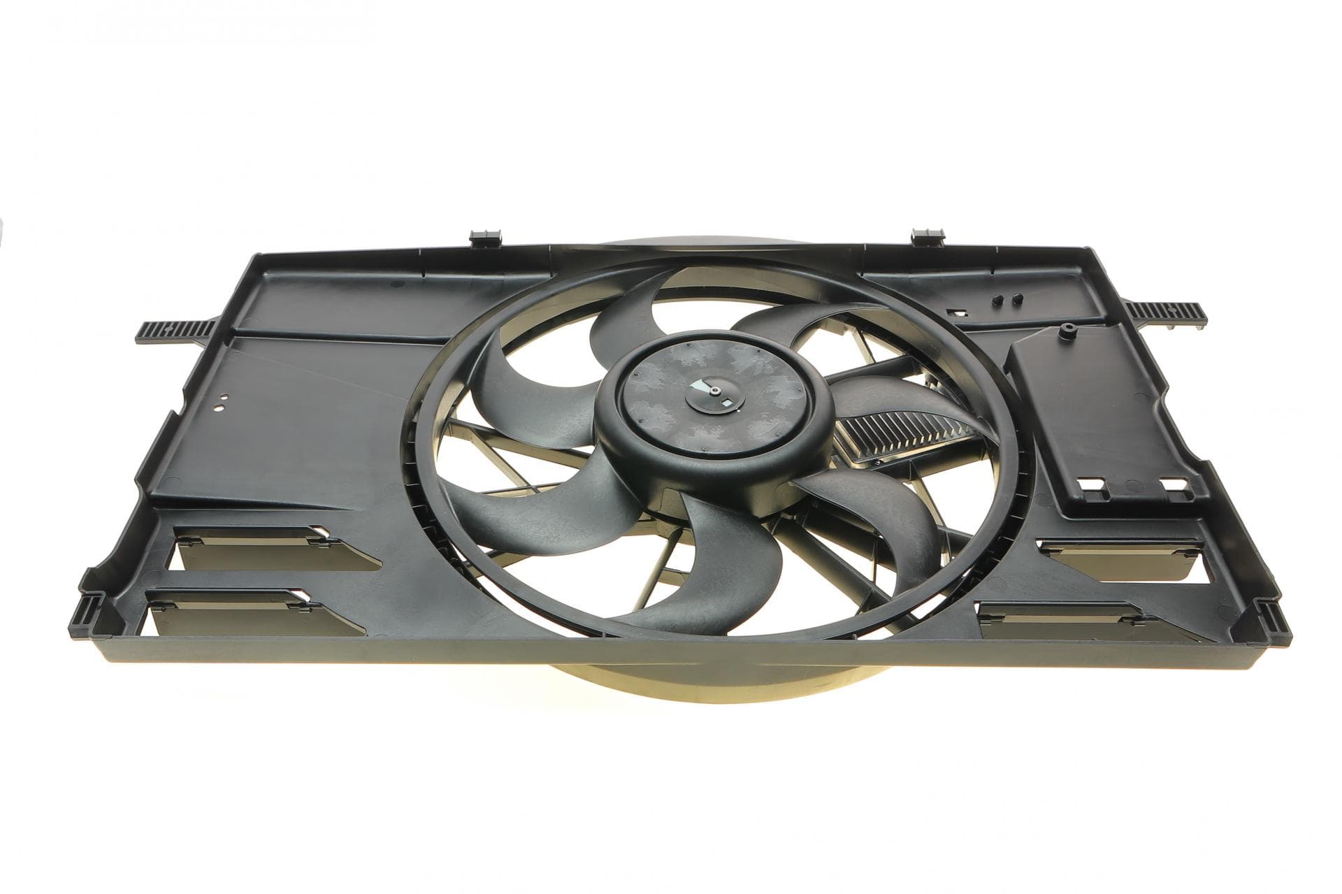 Вентилятор радіатора Volvo C30/C70/S40/V50 2.4/2.5 04-12 (з дифузором)