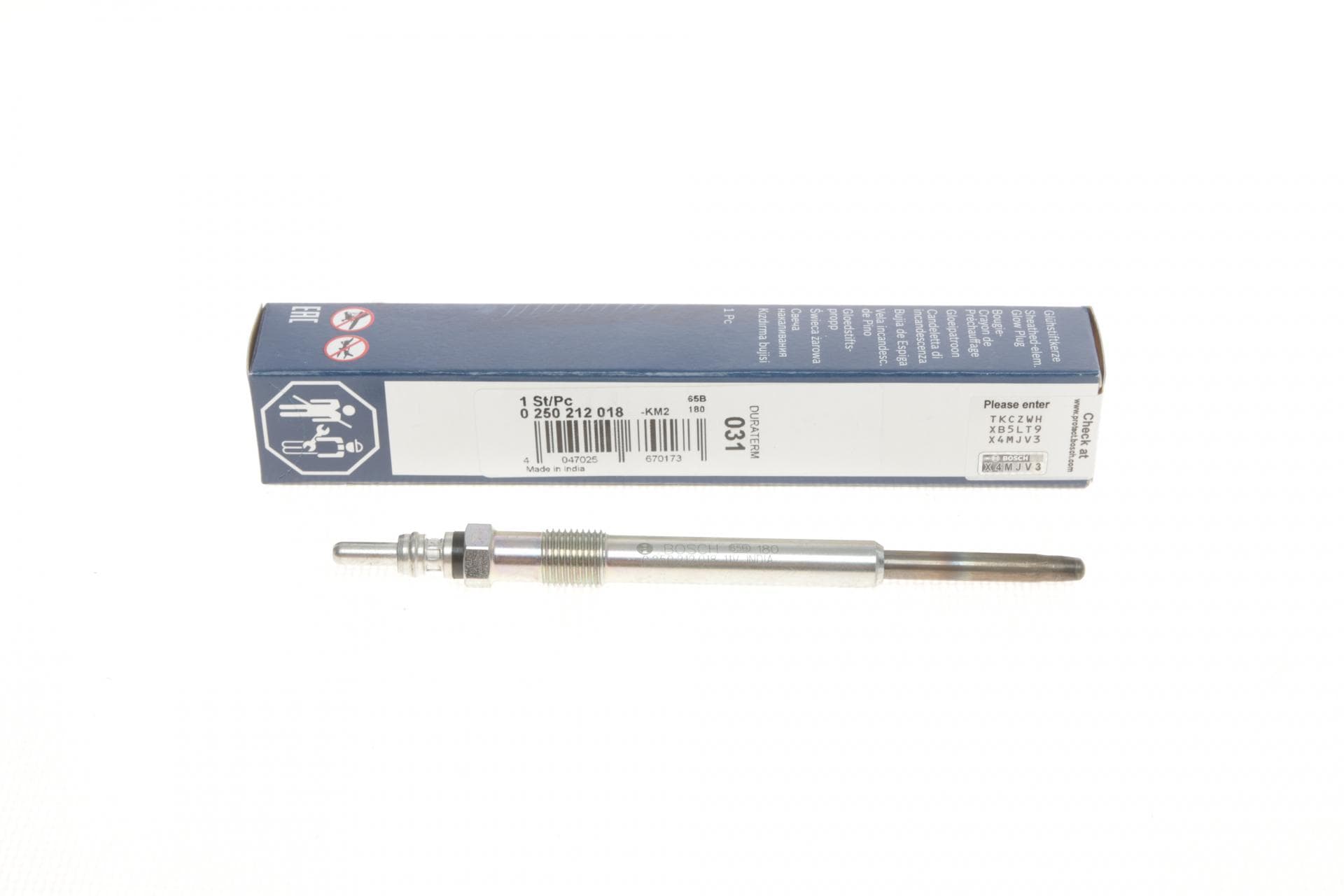 Свічка розжарювання VW Passat/Audi A4/A6 2.5TDI 98- (12V)