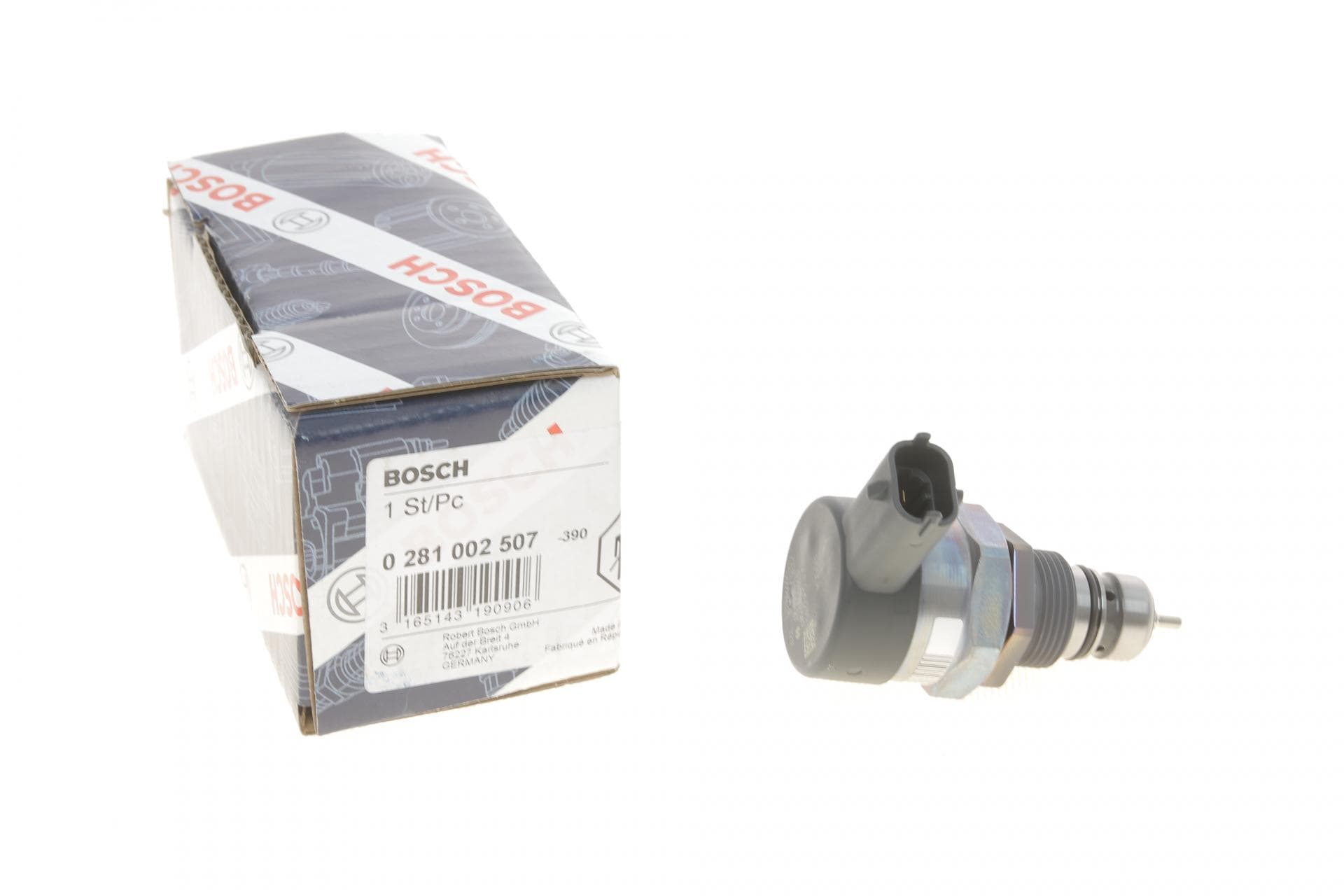 Клапан редукційний рейки паливної Fiat Doblo 1.3D Multijet