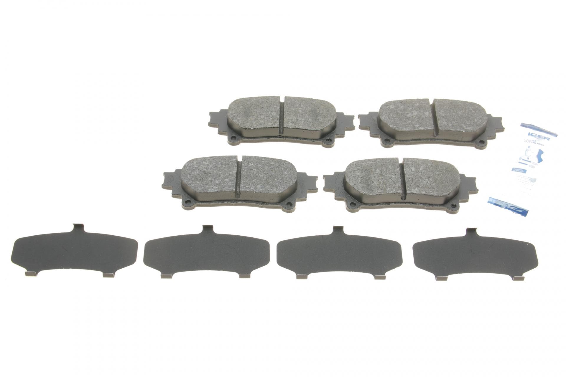 Колодки гальмівні (задні) Toyota Highlander 14-/Prius 08-/Lexus GS 12-/RC 14-/RX 08-15