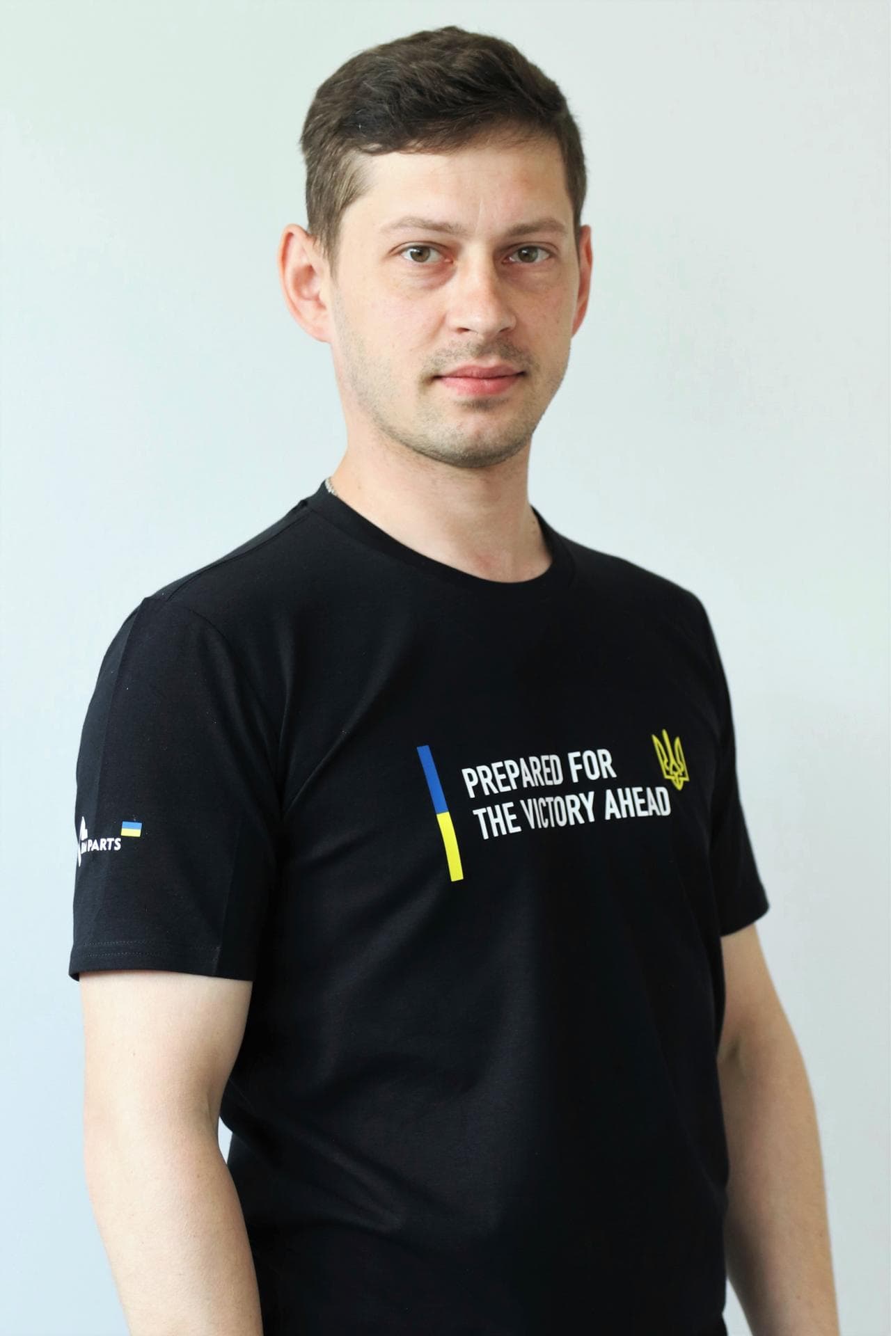 Футболка патріотична BM Parts, чорна, L