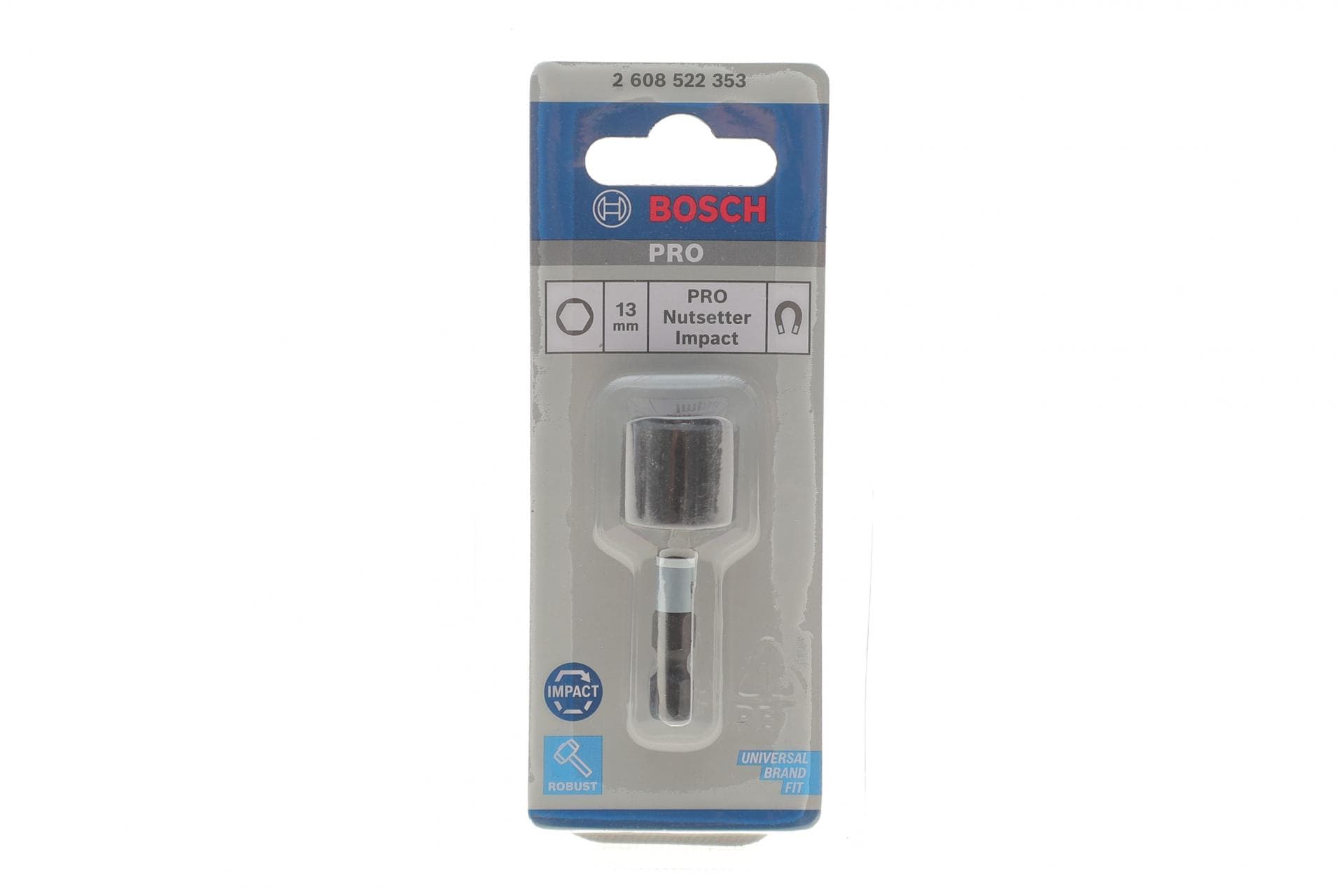 Головка торцева Bosch Impact Control 1/4" 13 мм
