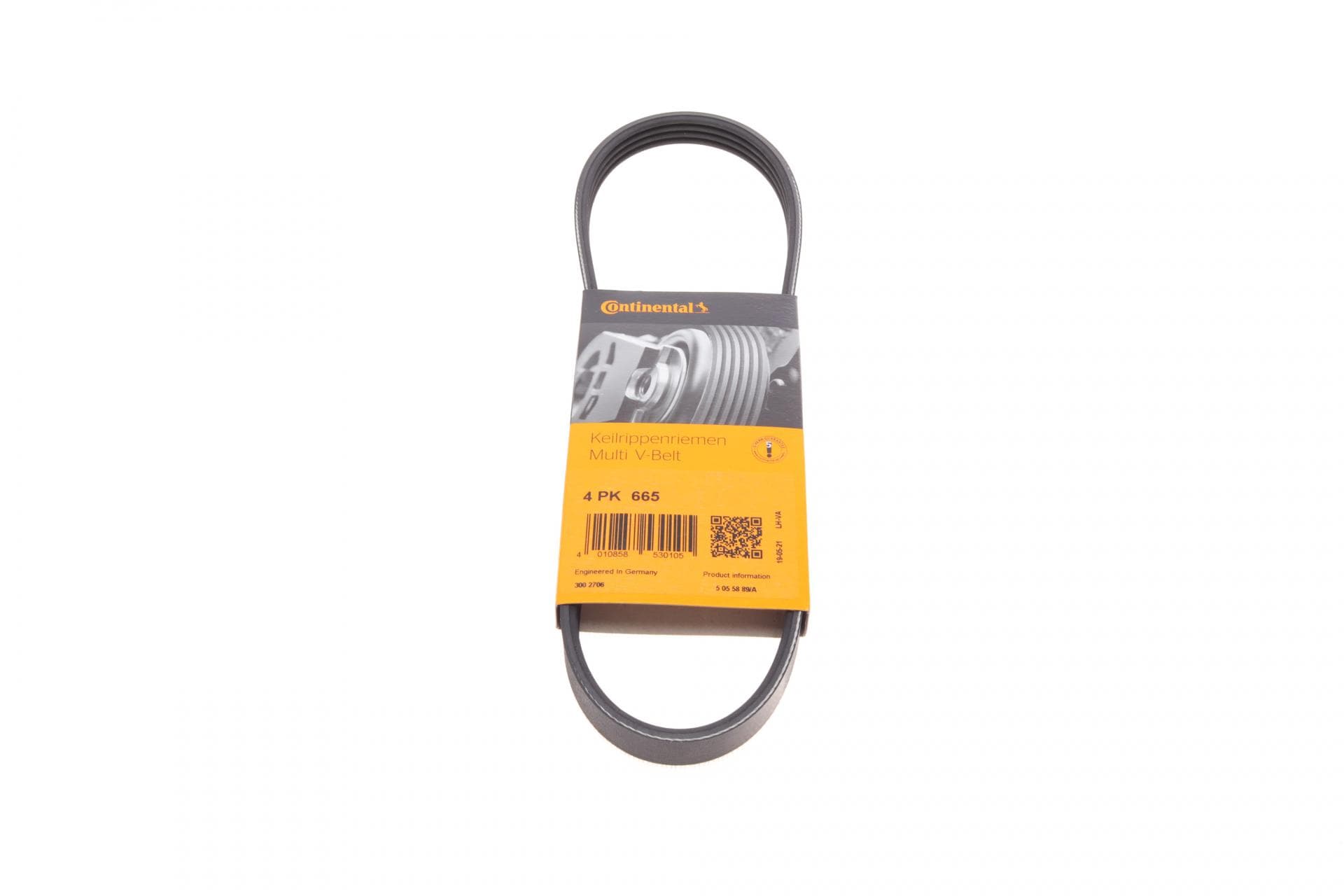 Ремінь генератора Fiat Doblo/Punto/Panda 1.2-1.4 10-/Opel Combo 1.4 12-/Chevrolet Aveo 1.2 05-07