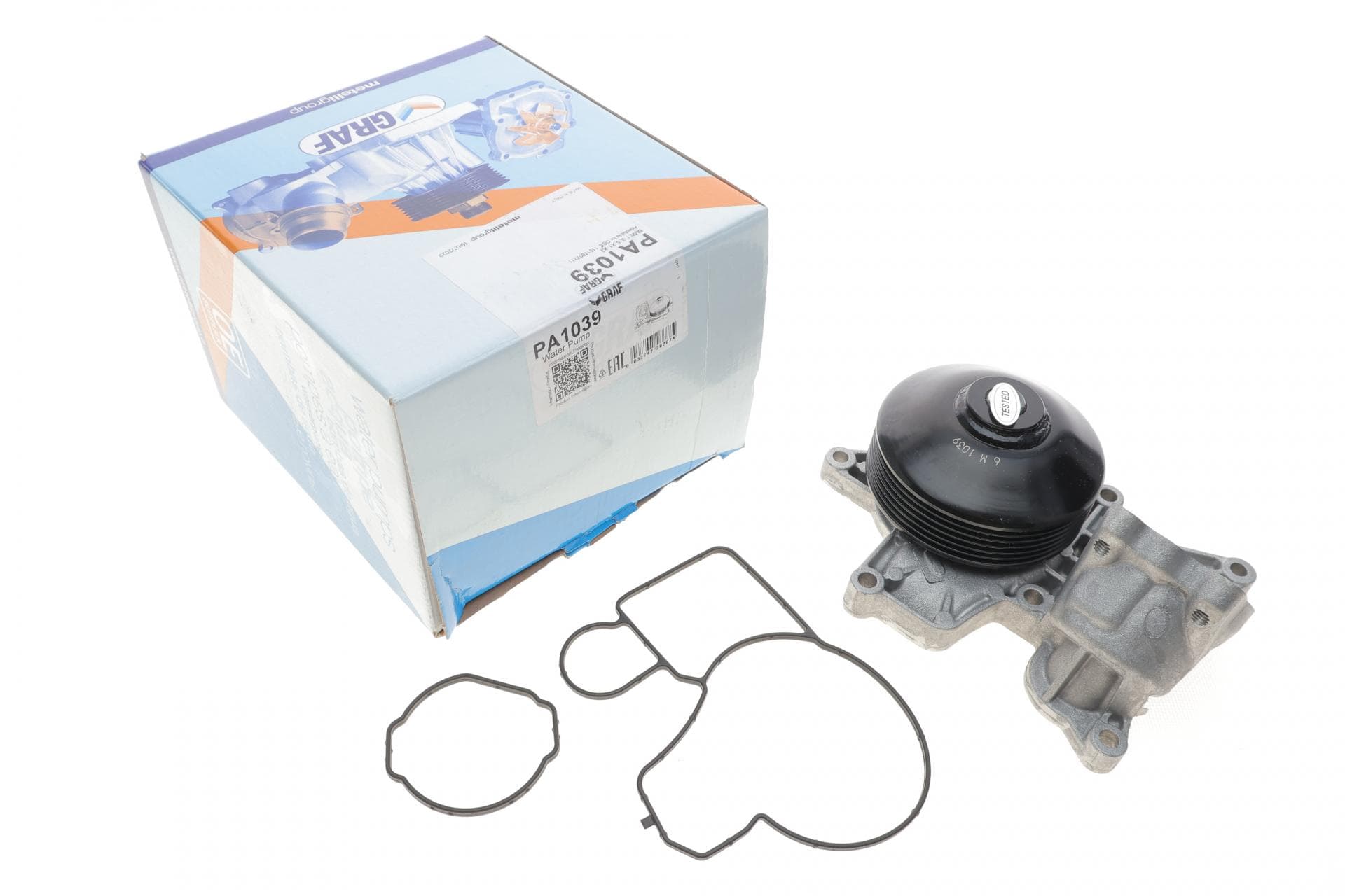 Помпа води BMW 1/3/5/X1/X3 116d/118d/120d/123d/318d/320d/520d/2.0d/xDrive 07-15 (B/B) (6 лоп)(6 кан)