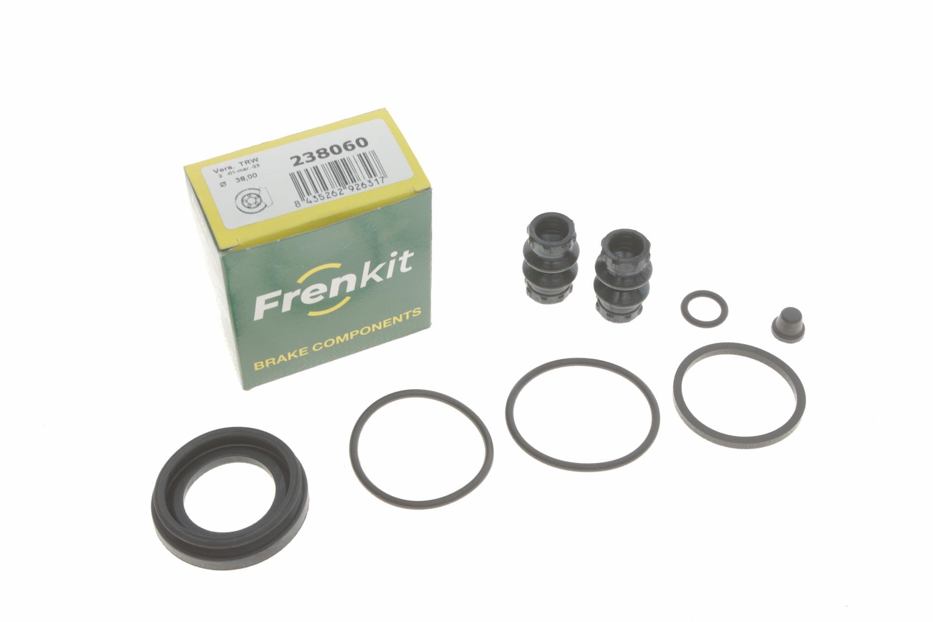 Ремкомплект супорта (заднього/електроручника) VW Passat/Renault Grand Scenic III 05- (d=38mm) (TRW)