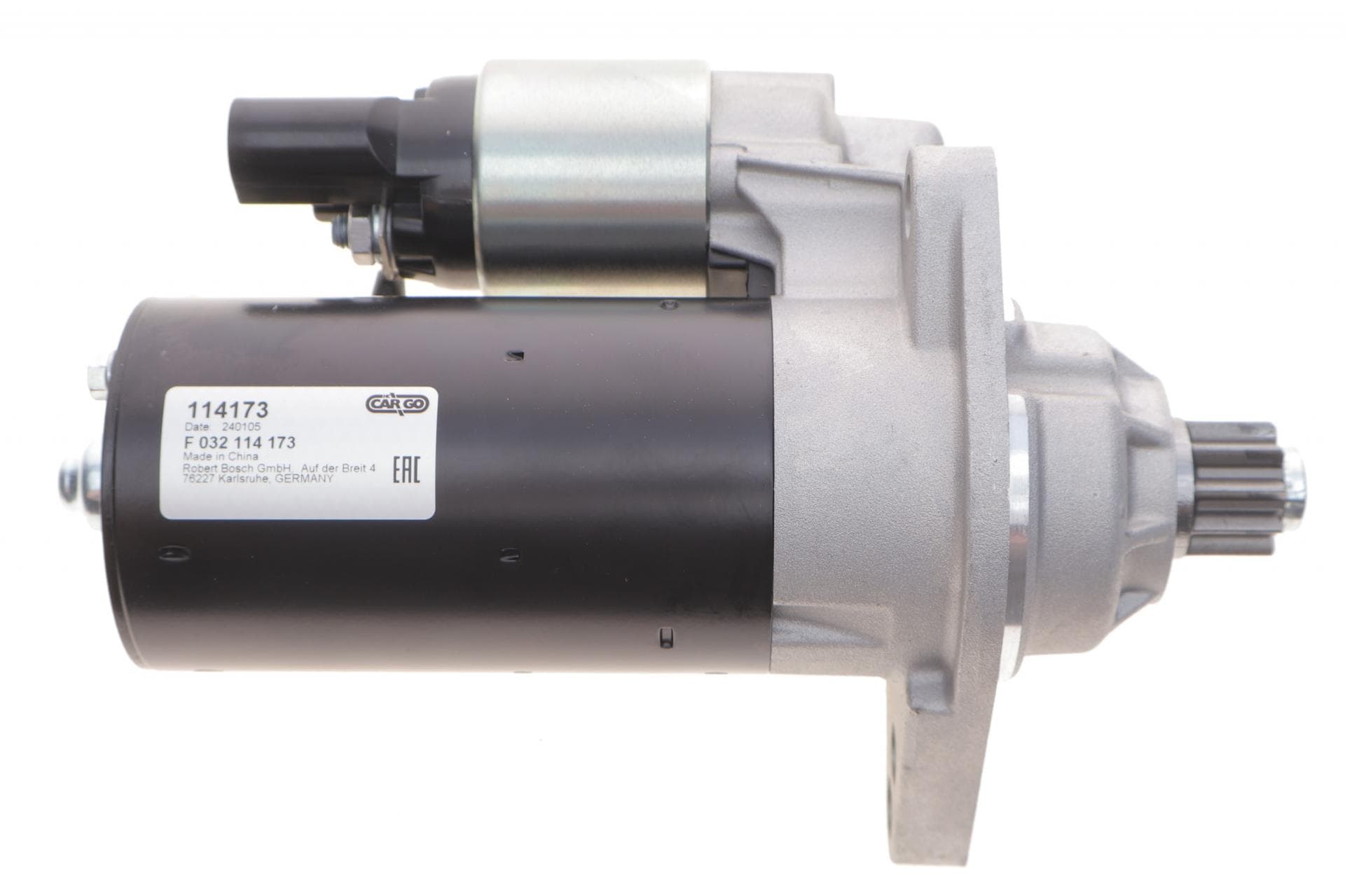 Стартер VW Caddy III 2.0SDI 04-10 (12V/1.7kw) (z=10) = 114173