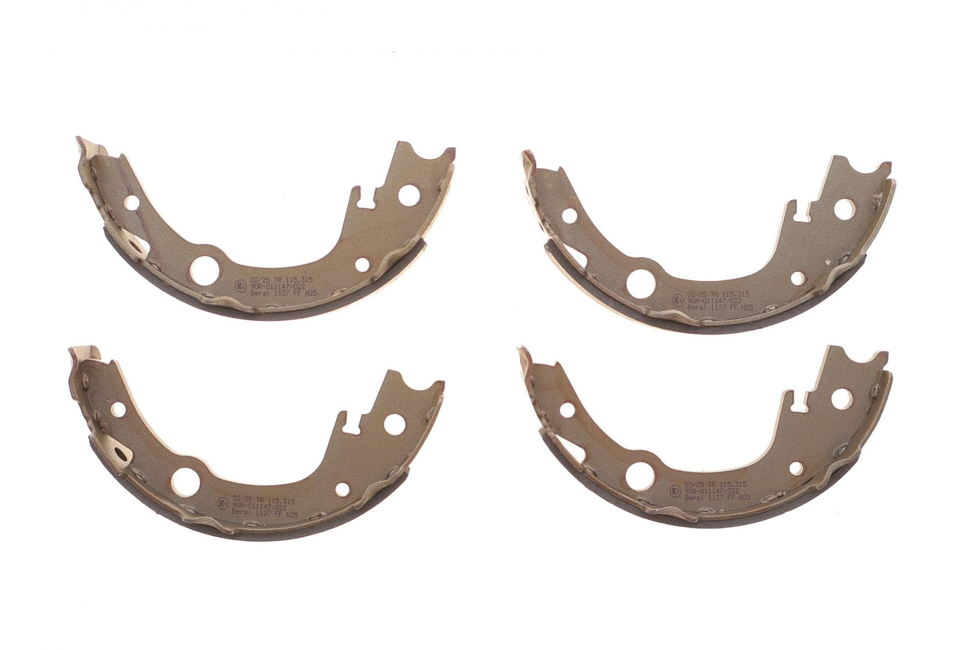 Колодки ручника Toyota Avensis 03-08/Corolla 00-07/Yaris 99- (173x32)