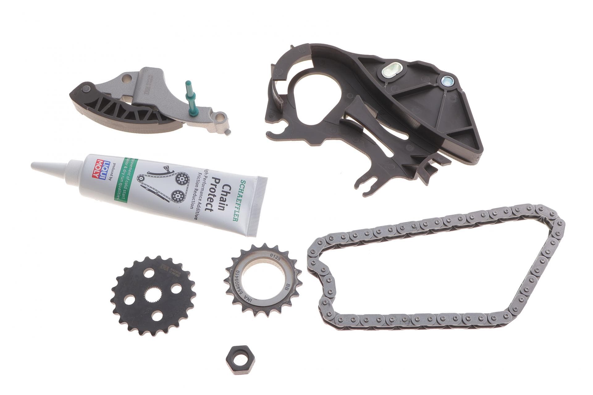 Комплект ланцюга насосу масляного BMW 3 (E46/E90/E91)/5 (E60/E61) 1.6/1.8/2.0 98-13 (N43/N46) (52z), (ланцюг INA)