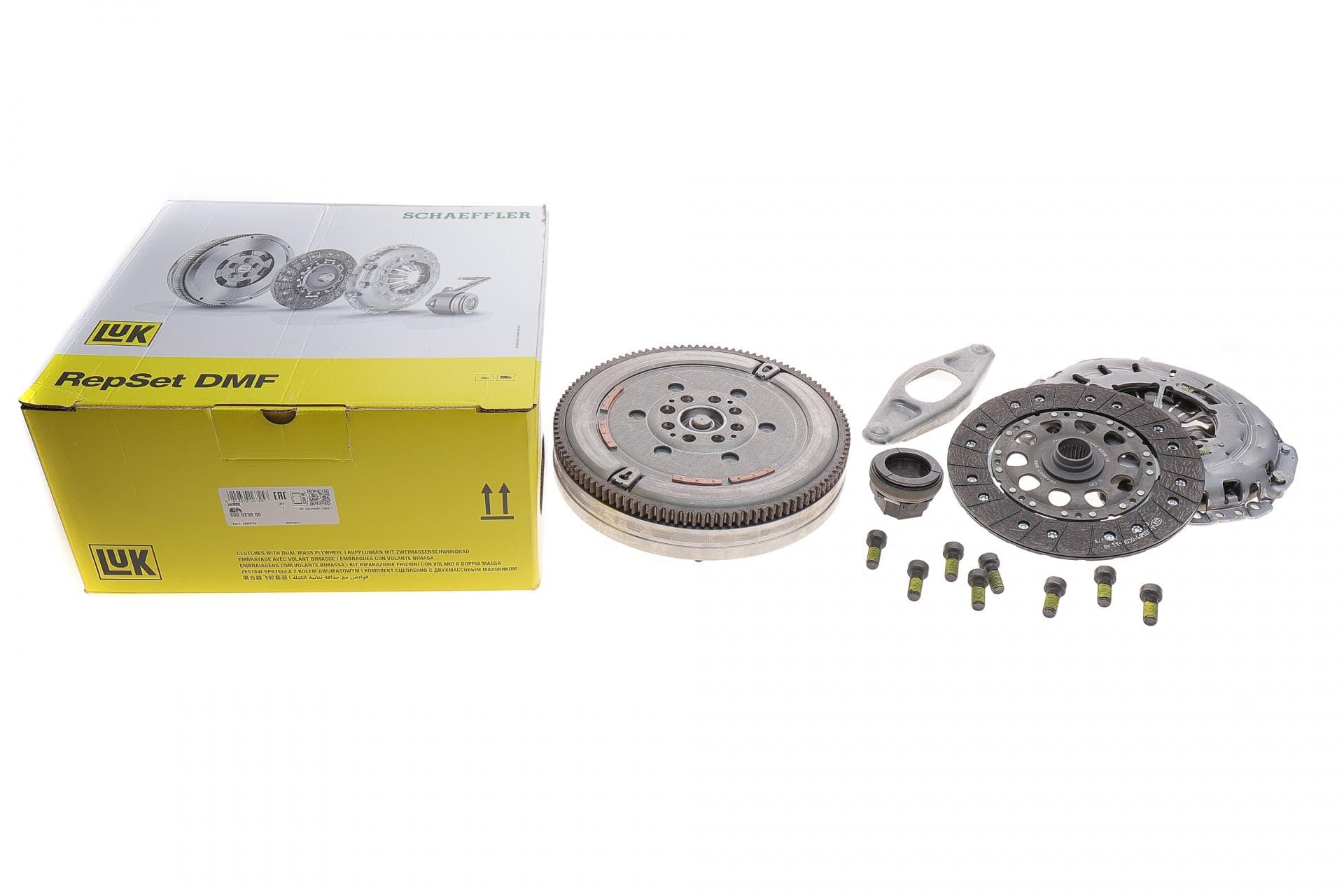 Демпфер + комплект зчеплення +вижимний + вилка BMW 5 (E60) 05-09 M47/N47