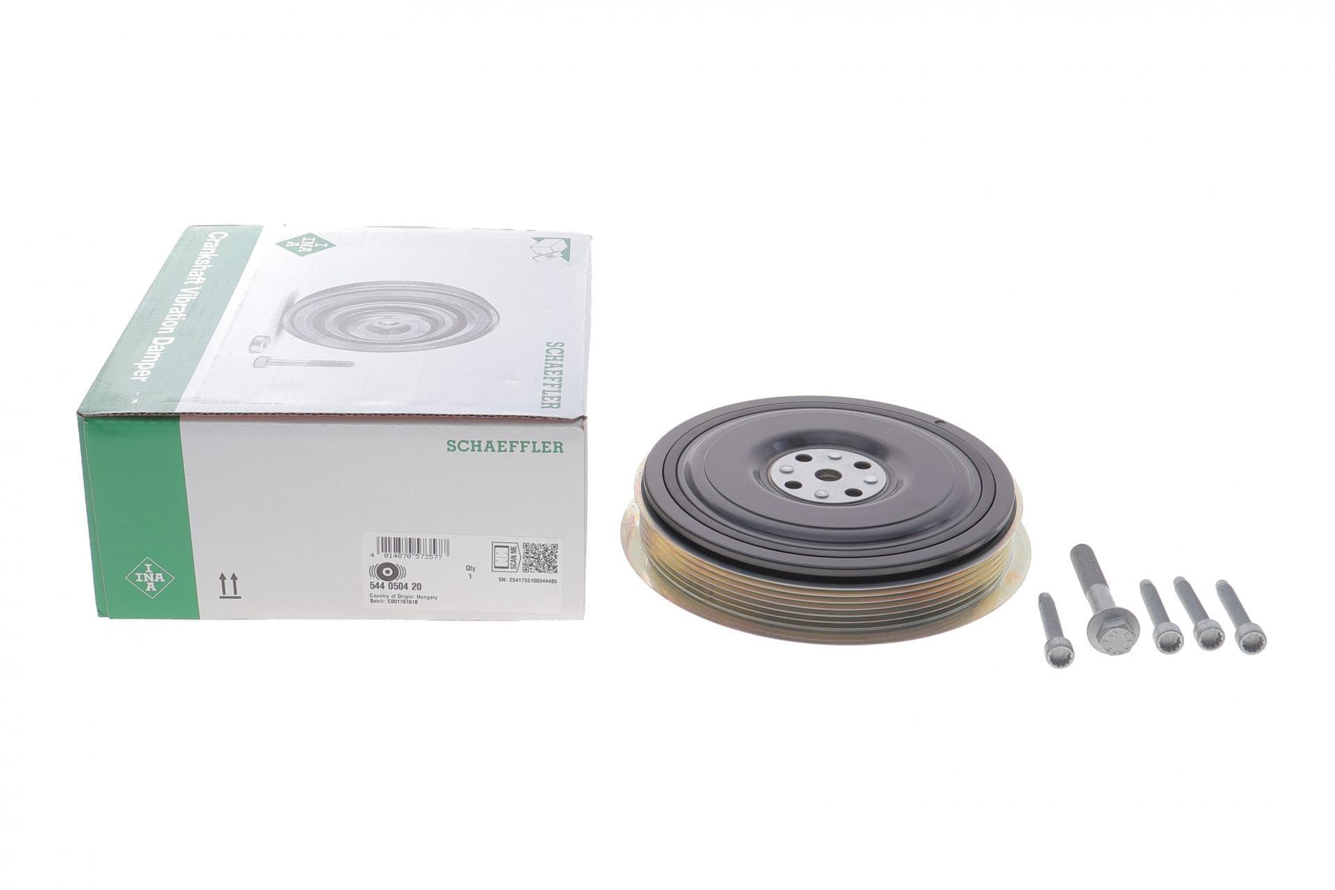 Шків колінвалу Volvo S60 II 13-18/XC 60 2.0D 13-21 (6PK) (+ болт)