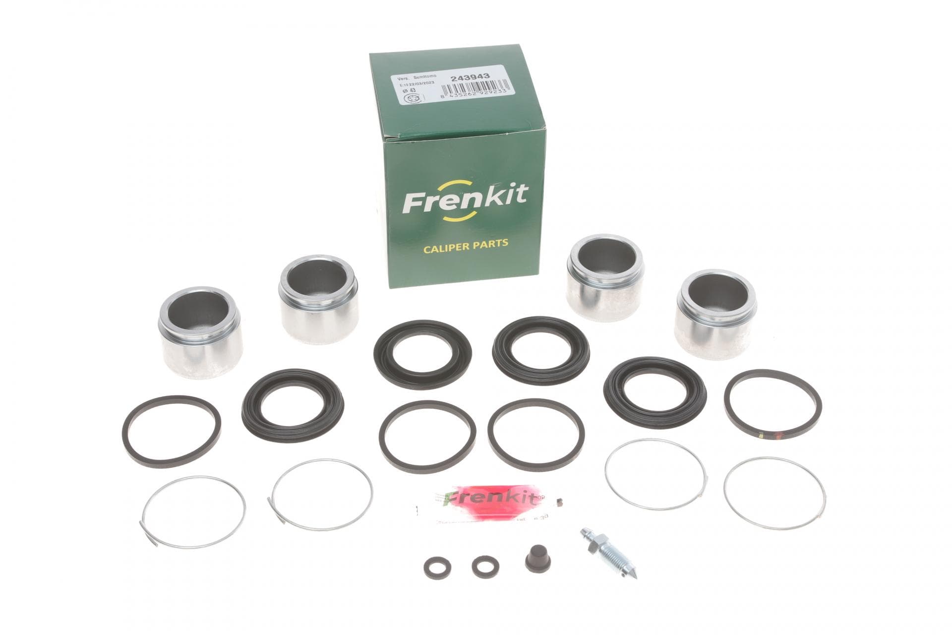 Ремкомплект супорта (переднього) Toyota Hilux 05- (d=43mm) (Sumitomo) (+4 поршня)