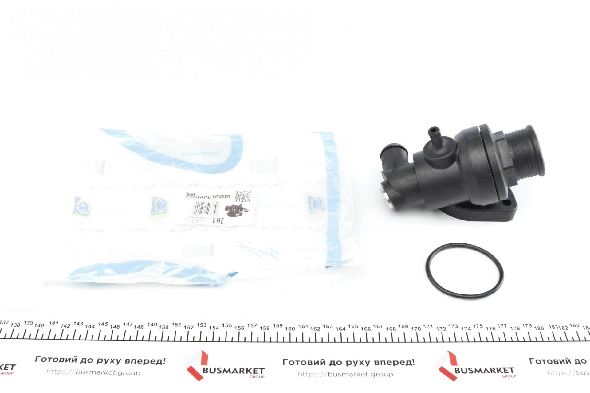 Корпус термостата Ford Transit 1.8TDCi/2.5TD 91-13 (пластик)