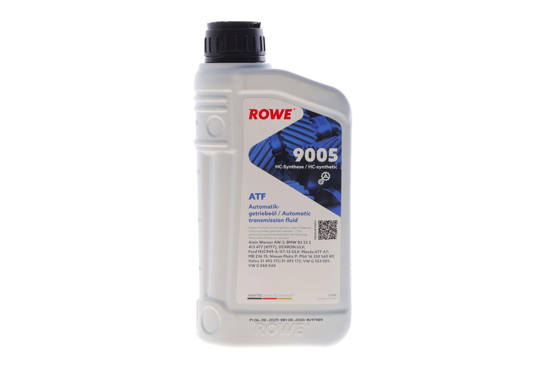 Олива HIGHTEC ATF 9005 (1L) (MB236.15) (синій)