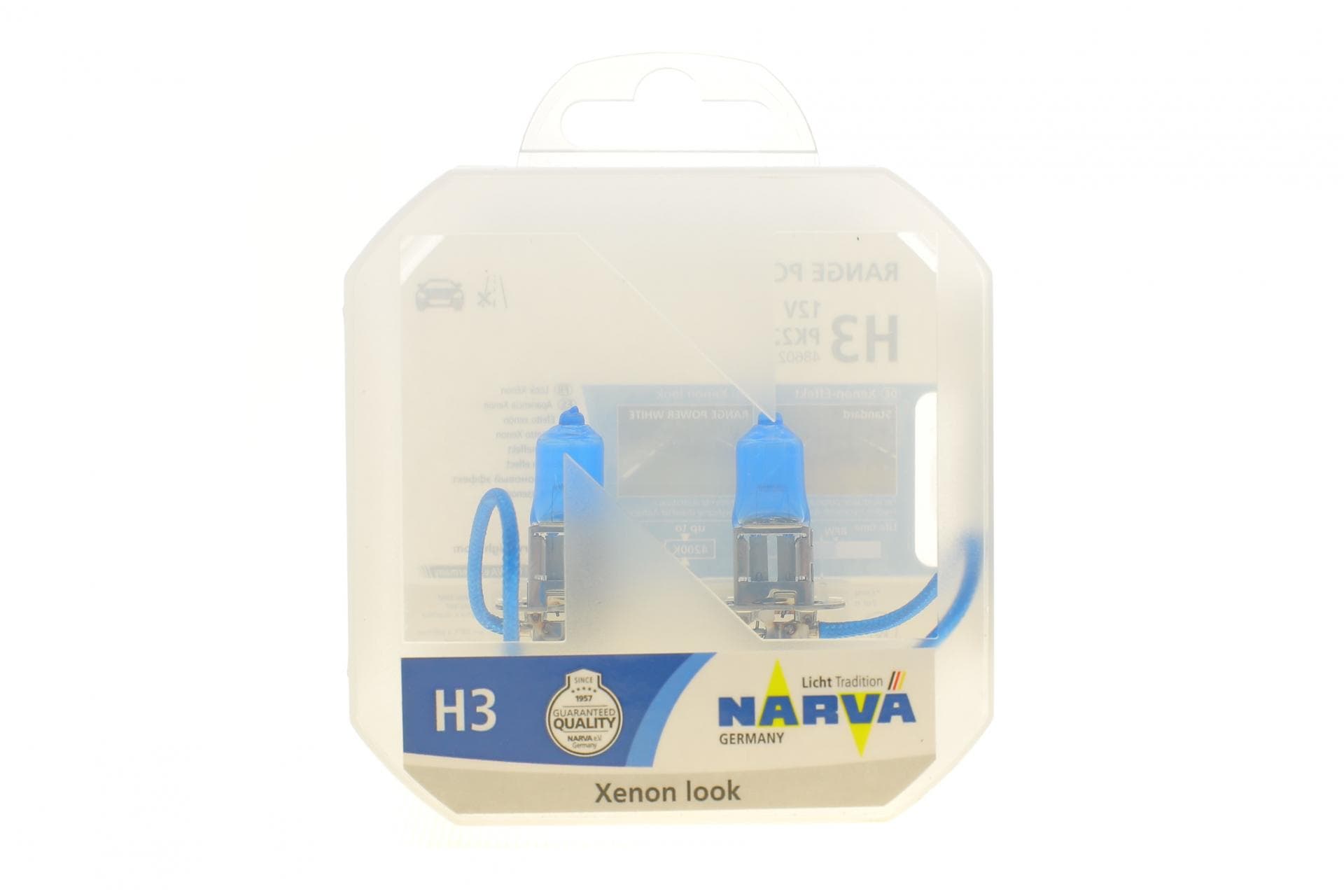 Автолампа H3 12V 55W PK22s Range Power White (4500K) (к-кт 2 шт)