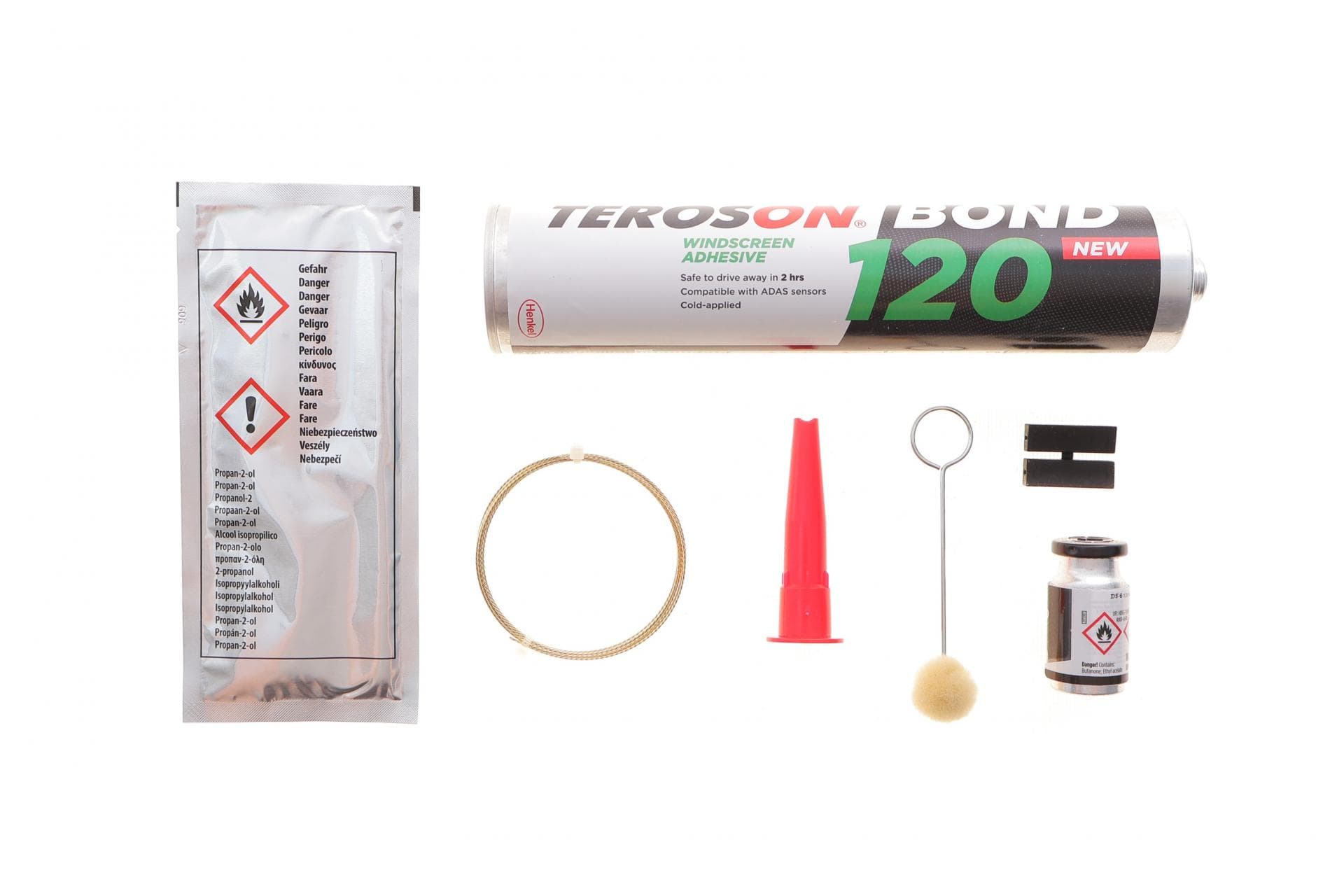 TEROSON BOND120 SET, 310ML Набір для вклеювання автомобільного скла