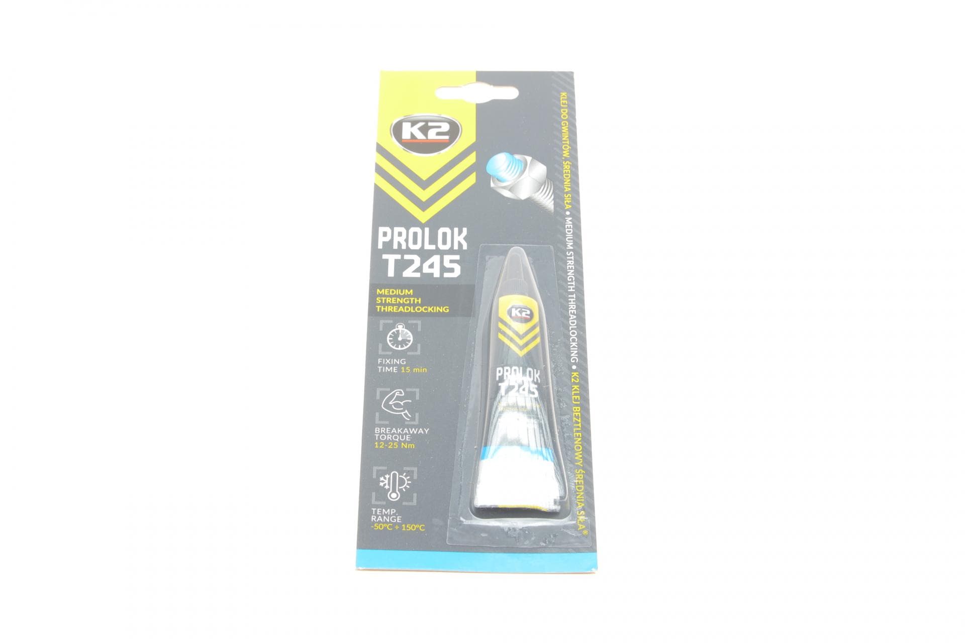Фіксатор різьби К2 PROLOK (синій) 6 мл