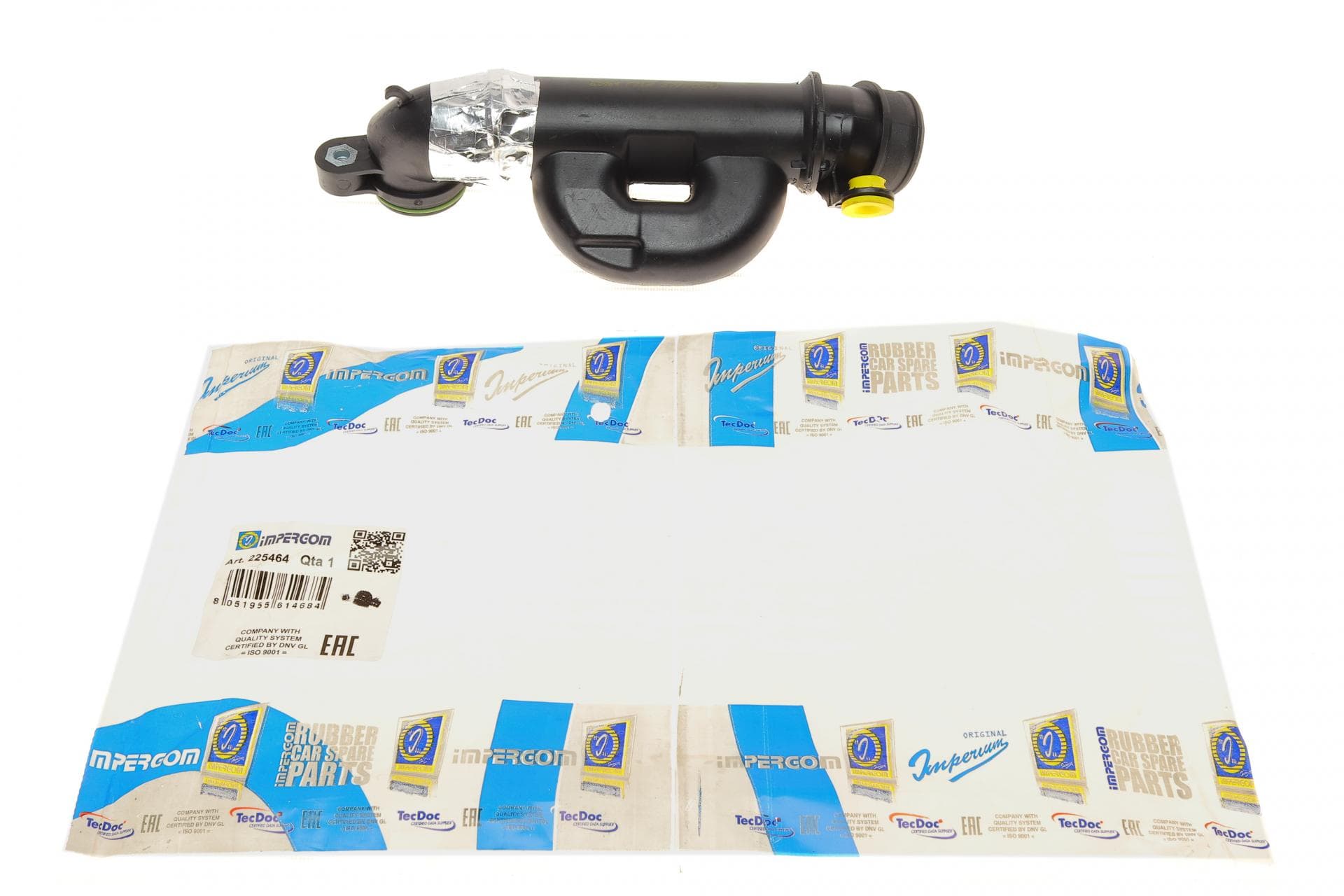 Патрубок інтеркулера (L) Citroen Berlingo/Peugeot Partner 1.6HDi 08-