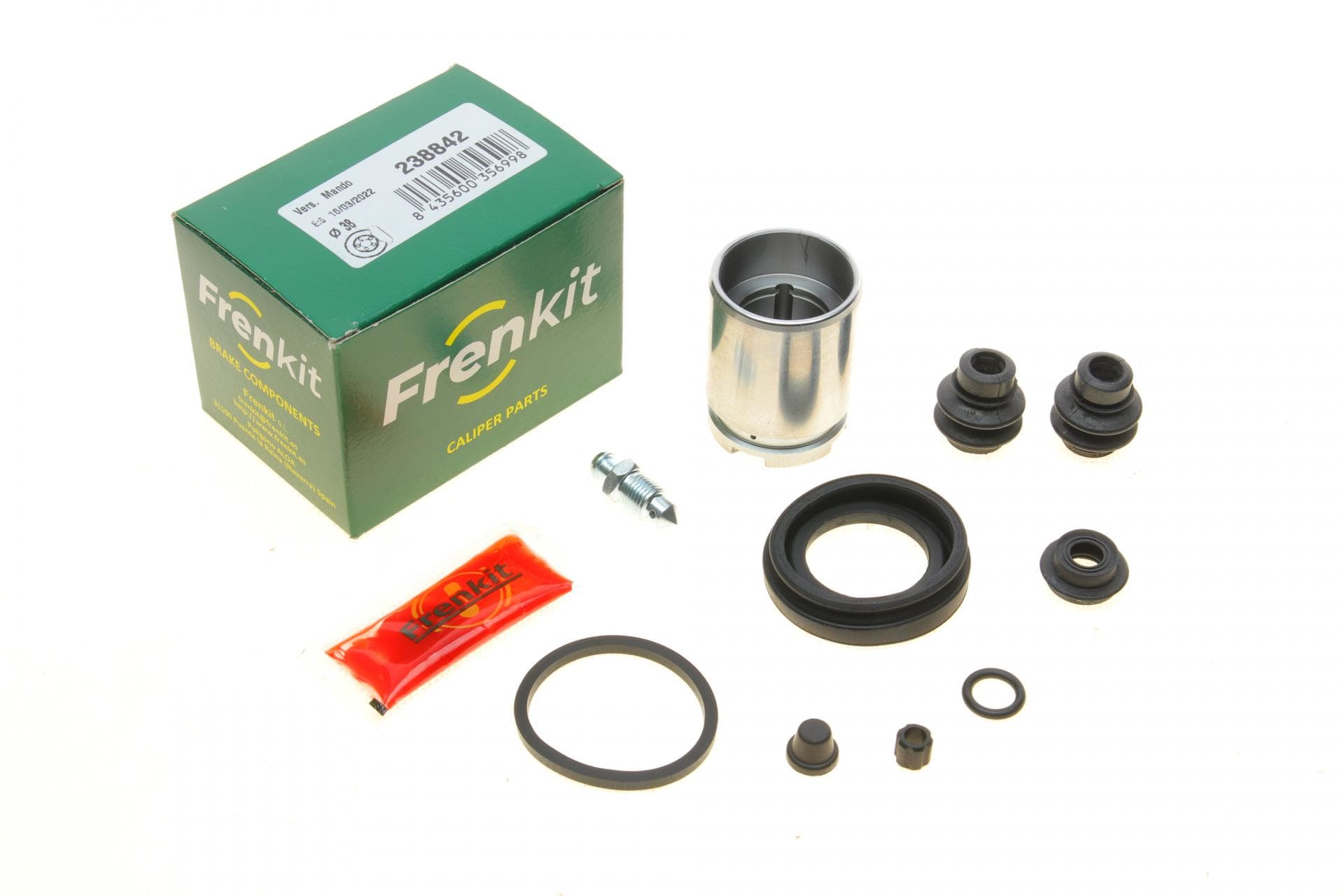 Ремкомплект супорта (заднього) Fiat Tipo 16- (d=38mm) (Mando) (+поршень)