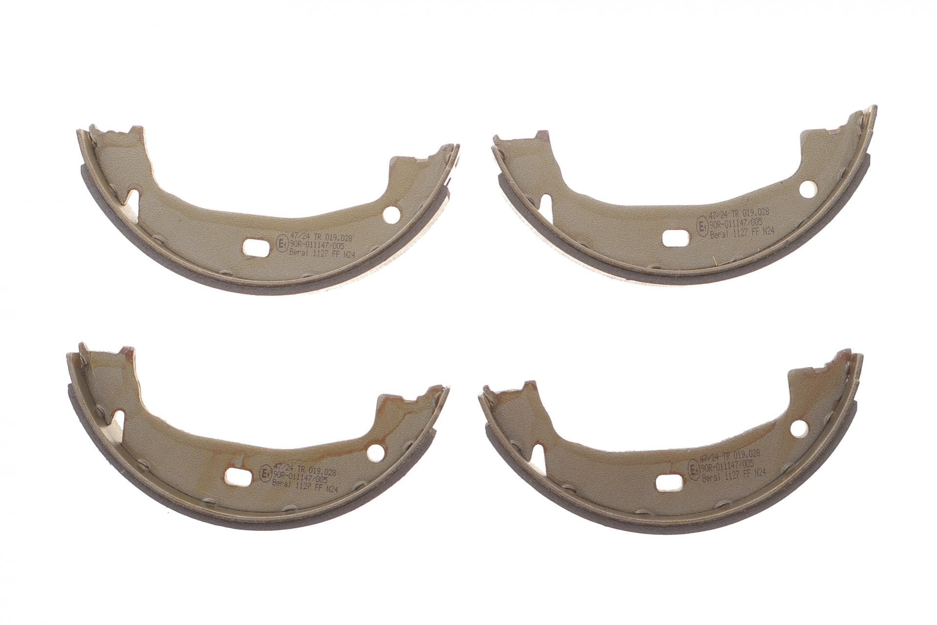 Колодки ручника BMW 1 (E81/E87/F20)/3 (F30/F80/E90/E93/E46) 98- (160x20)