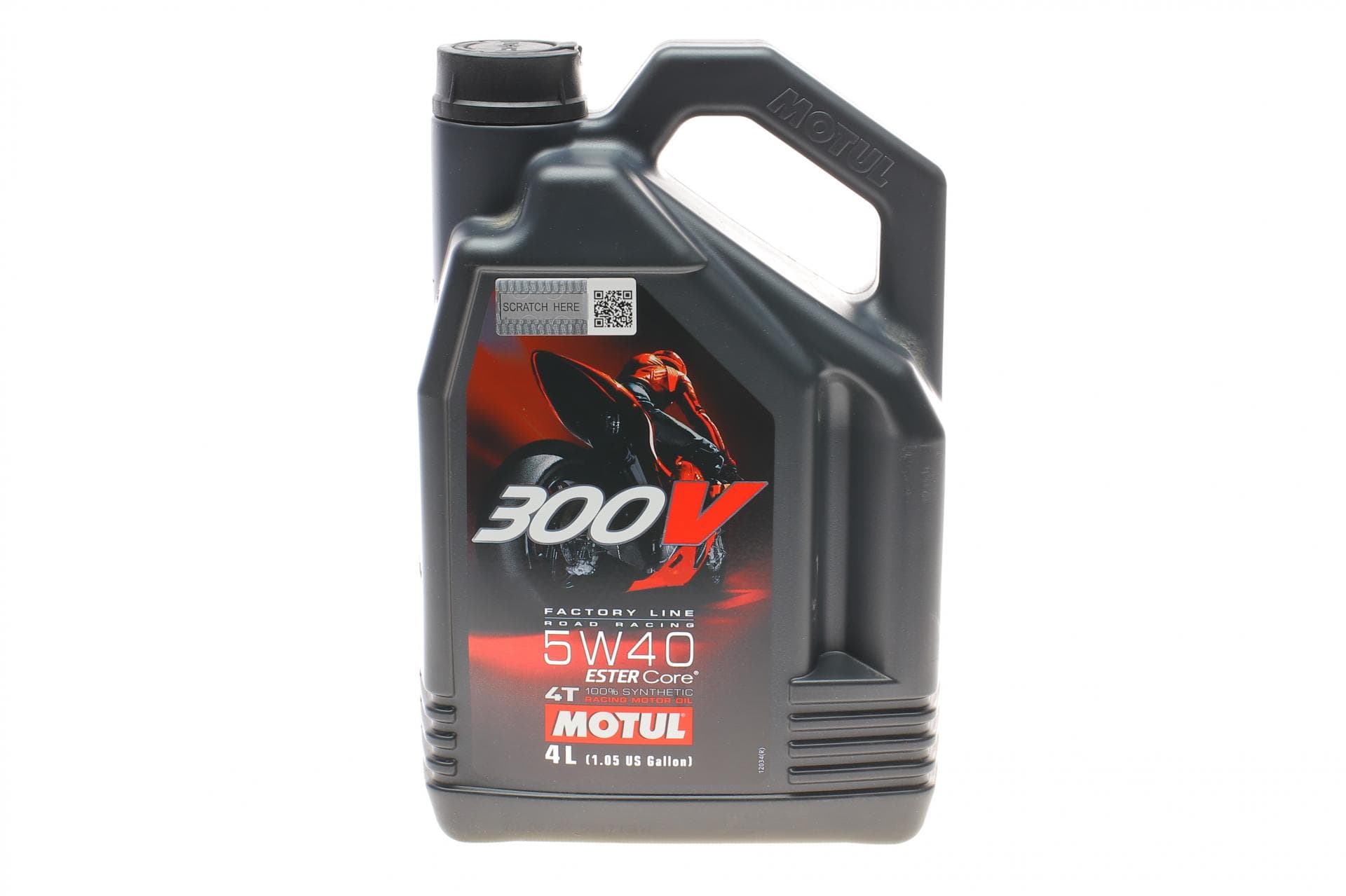Олива 5W40 300V 4T Factory Line Road Racing (4L) (104115)