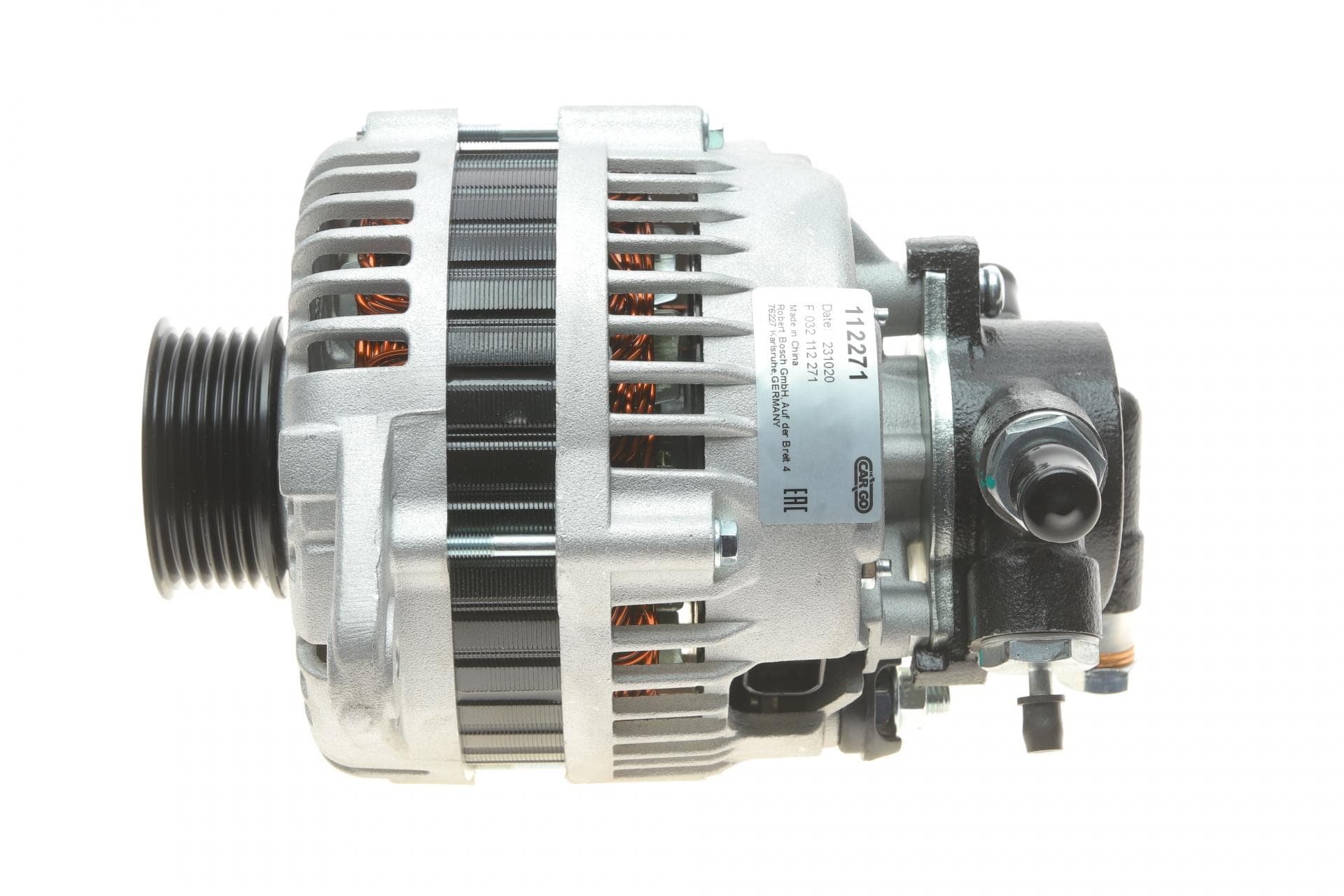 Генератор Opel Astra G/Combo/Corsa C 1.7DI/TDI/CDTI 00-09 (14V/100A) (з вакуумним насосом) = 112271