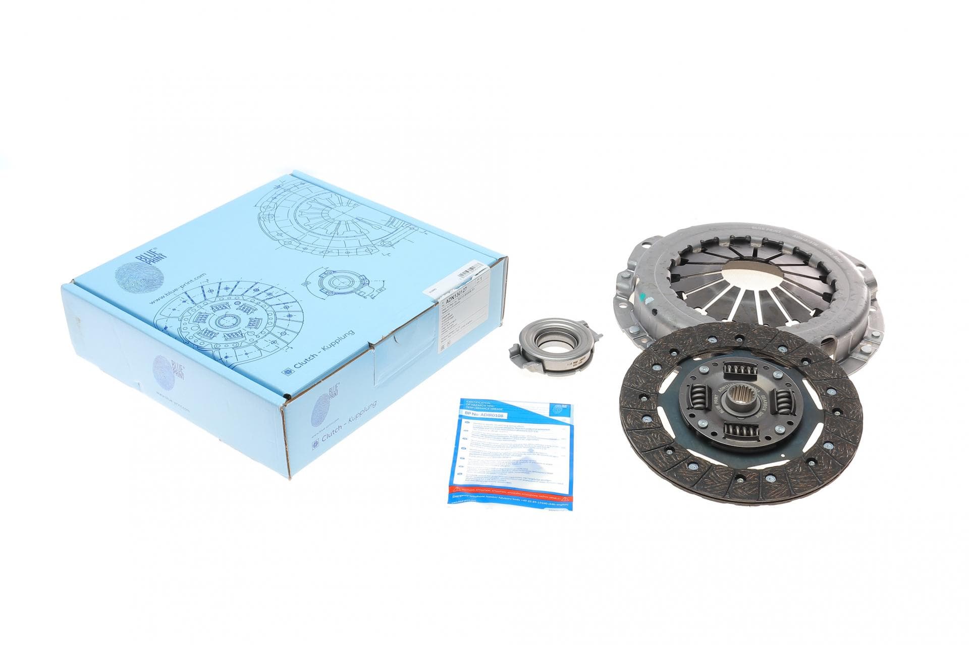 Комплект зчеплення Nissan Almera/Primera/Sunny II 1.5-2.0 16V 90-08 (+вижимний) (d=200mm)
