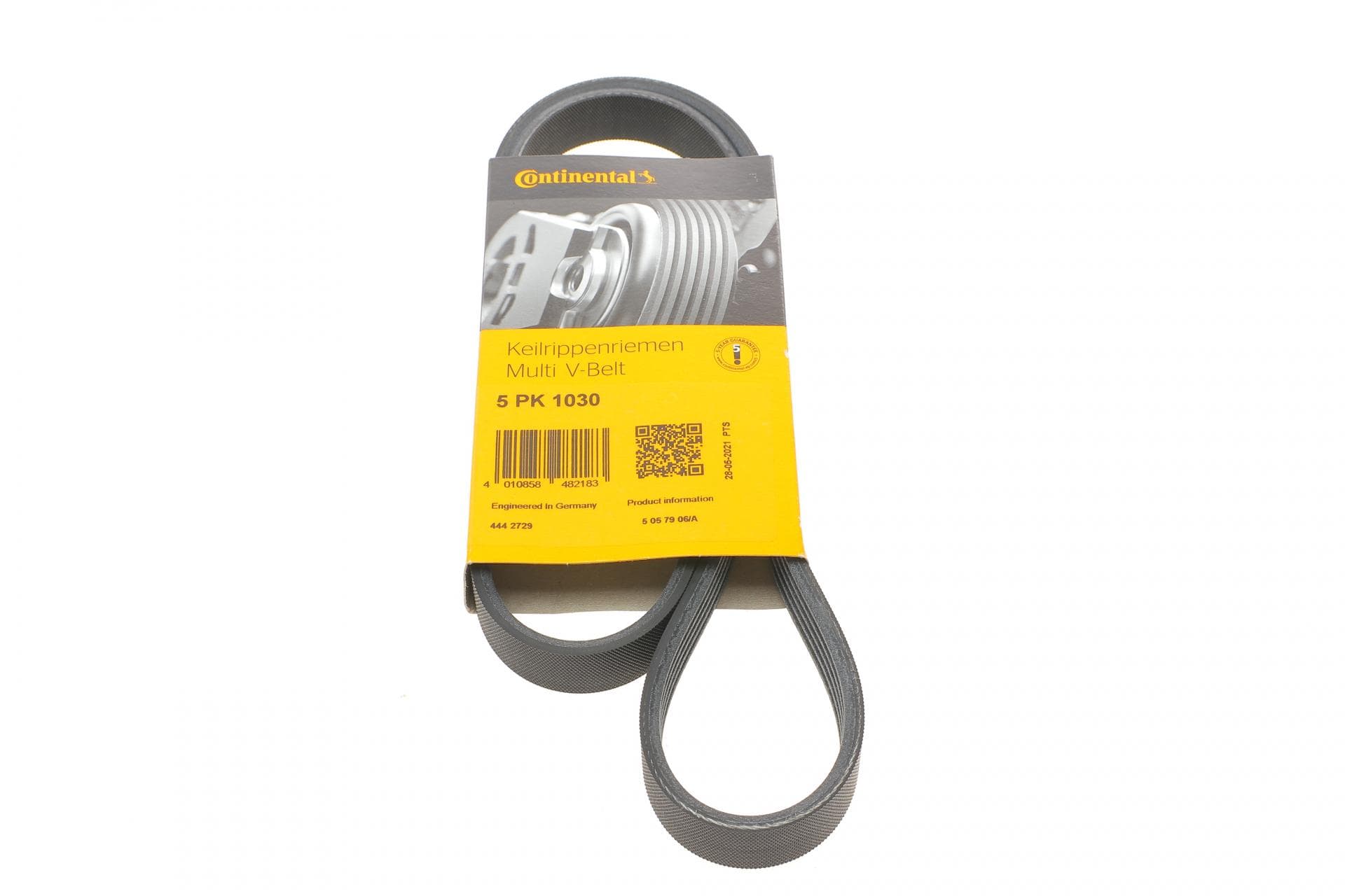 Ремінь генератора Mazda 323/626 1.8-2.0 97-02/Opel Astra G/Vectra B/C 2.0/2.2 00-08