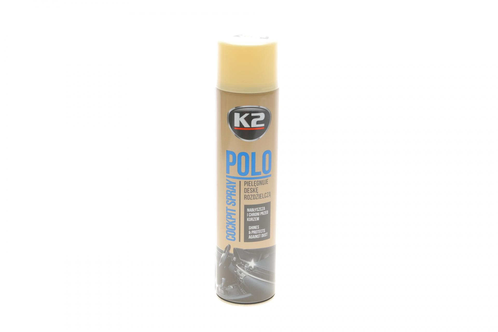 Поліроль для пластика Polo Cockpit Spray (Ваніль) (600ml)