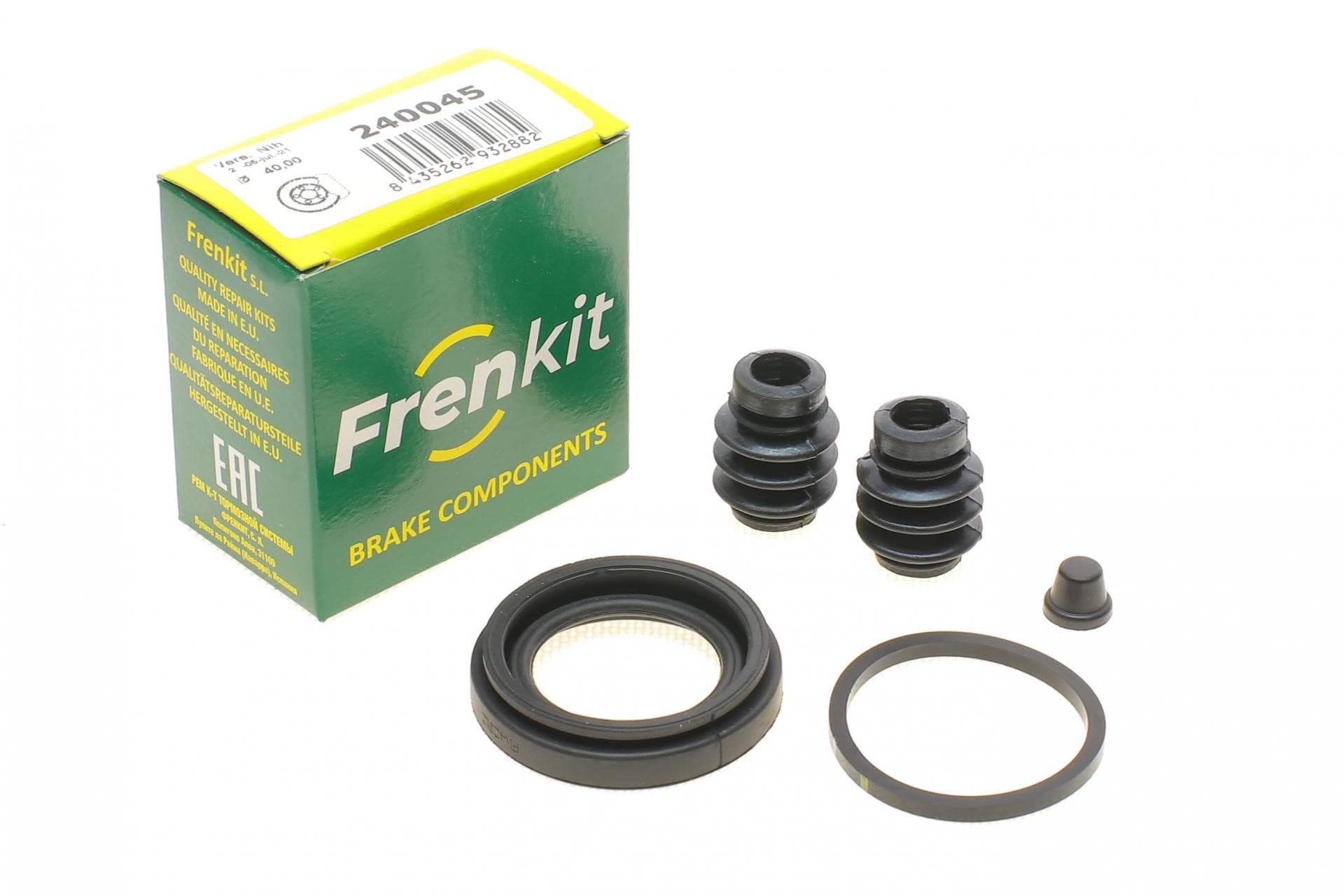 Ремкомплект супорта (заднього) Honda Legend/Acura RL 06-12 (d=40mm) (Nih)