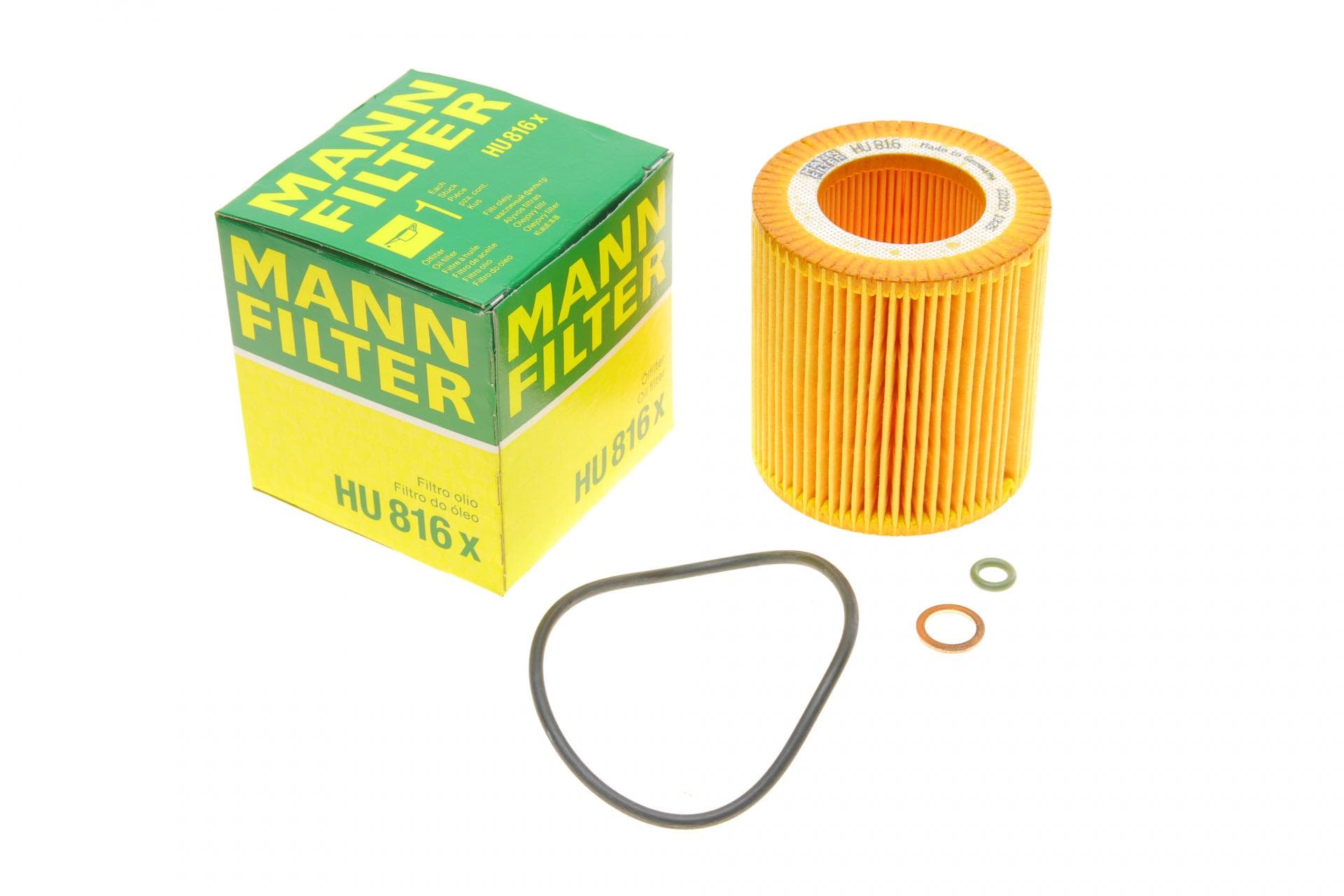 Фільтр масляний BMW 1/2/3/5/6/7/X1/X3/X4/X5/X6 2.0/2.5/3.0 N20/N51/N52/N53/N54/N55 05-