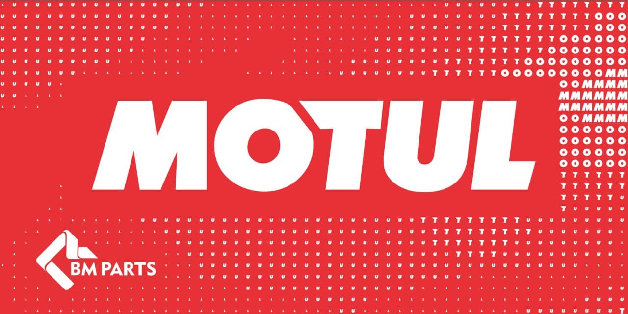 Банер MOTUL і BM Parts червоний (2000x1000мм з люверсами)