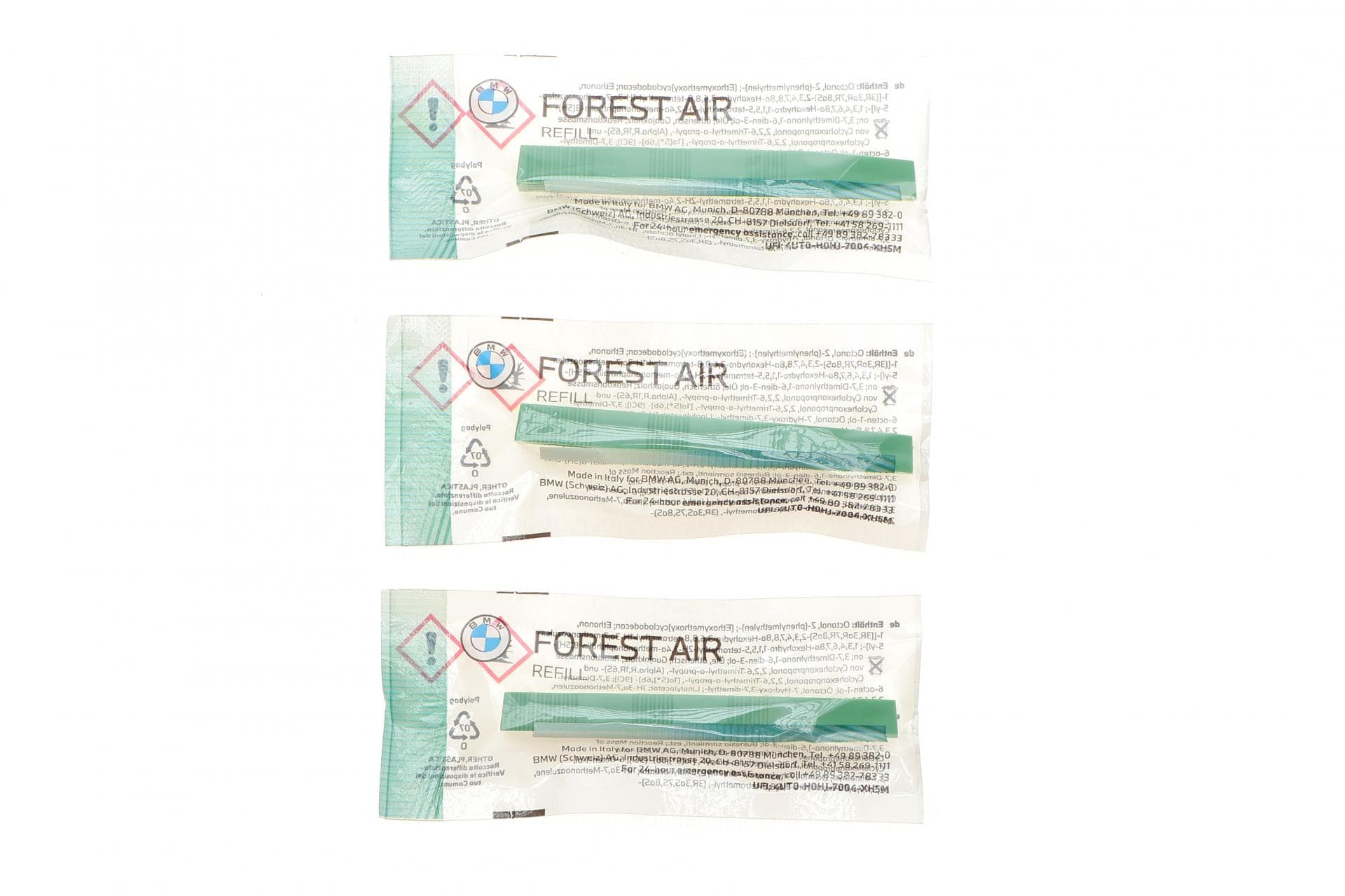 Освіжувач повітря (к-кт) BMW Natural Air Forest Air (змінні палички)
