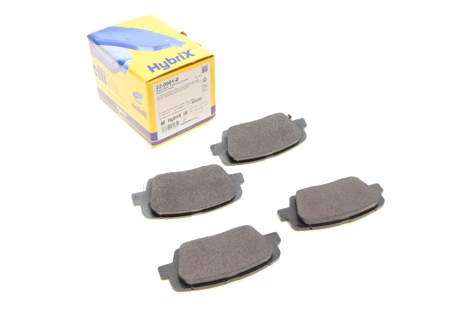 Колодки гальмівні (задні) Hyundai Santa Fe II/III/IV 06-/Genesis/Kia Sorento II/III 09-/Stinger 17-
