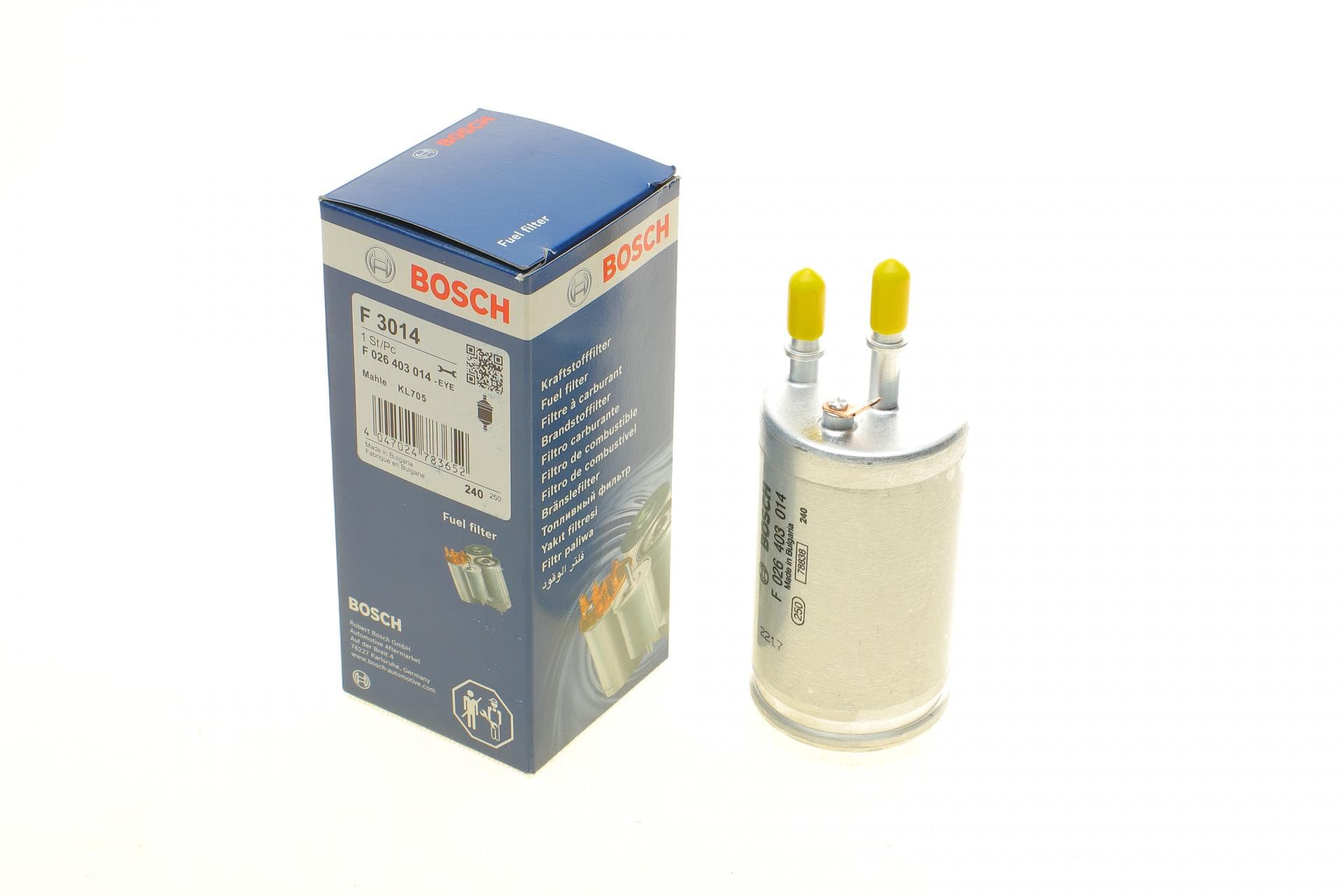 Фільтр паливний Volvo S60 1.6T3/T4/2.0T/T5/3.0T6/S80 1.6T4/2.0T/V60 2.0T/T5/3.0T6/V70 2.5FT 10-