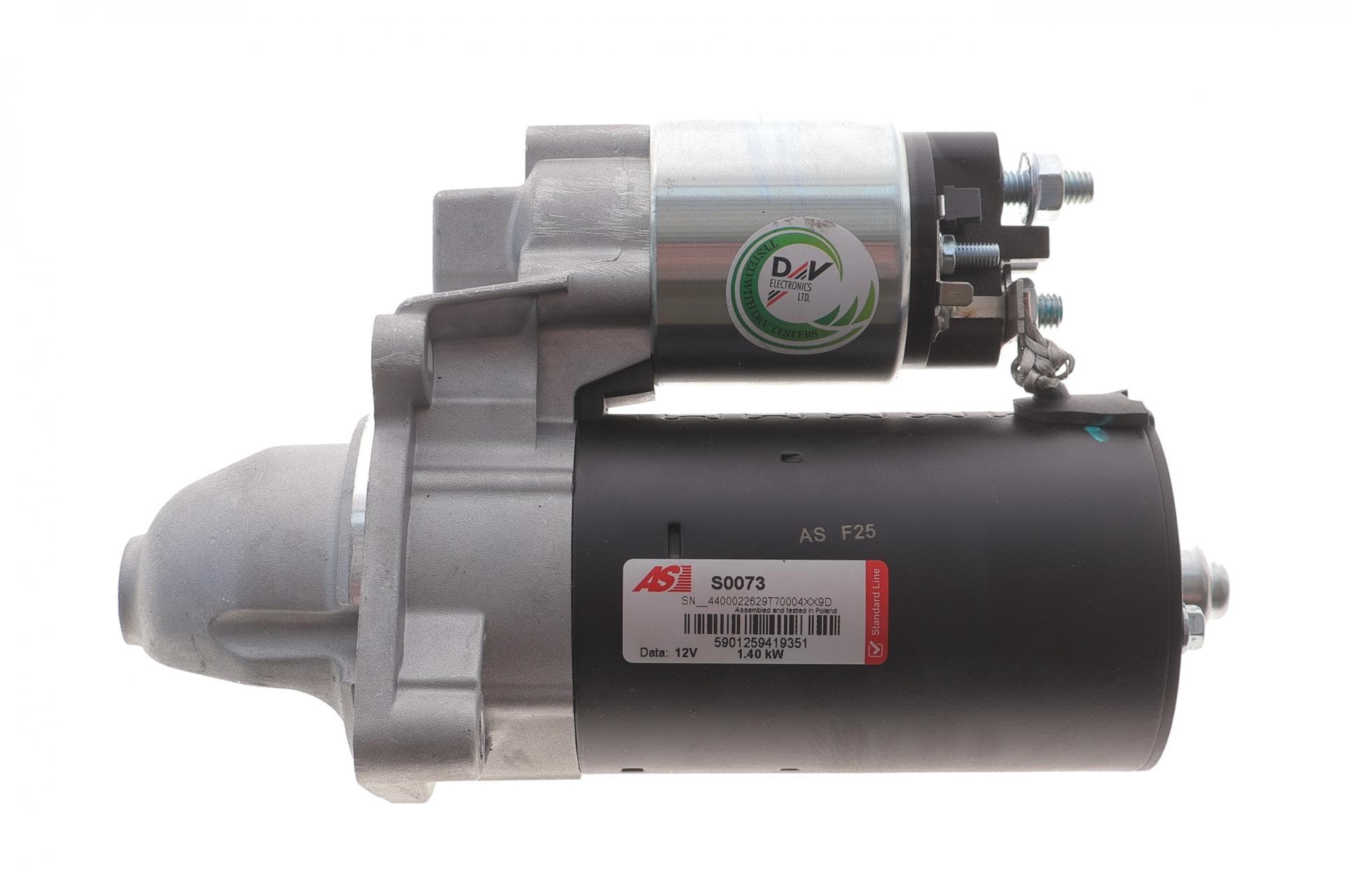 Стартер BMW 5 (E34/E39/E60) 1.8-3.0 (M54/M52/M40/M43 89-10 (12V/1.4kw) (z=9)