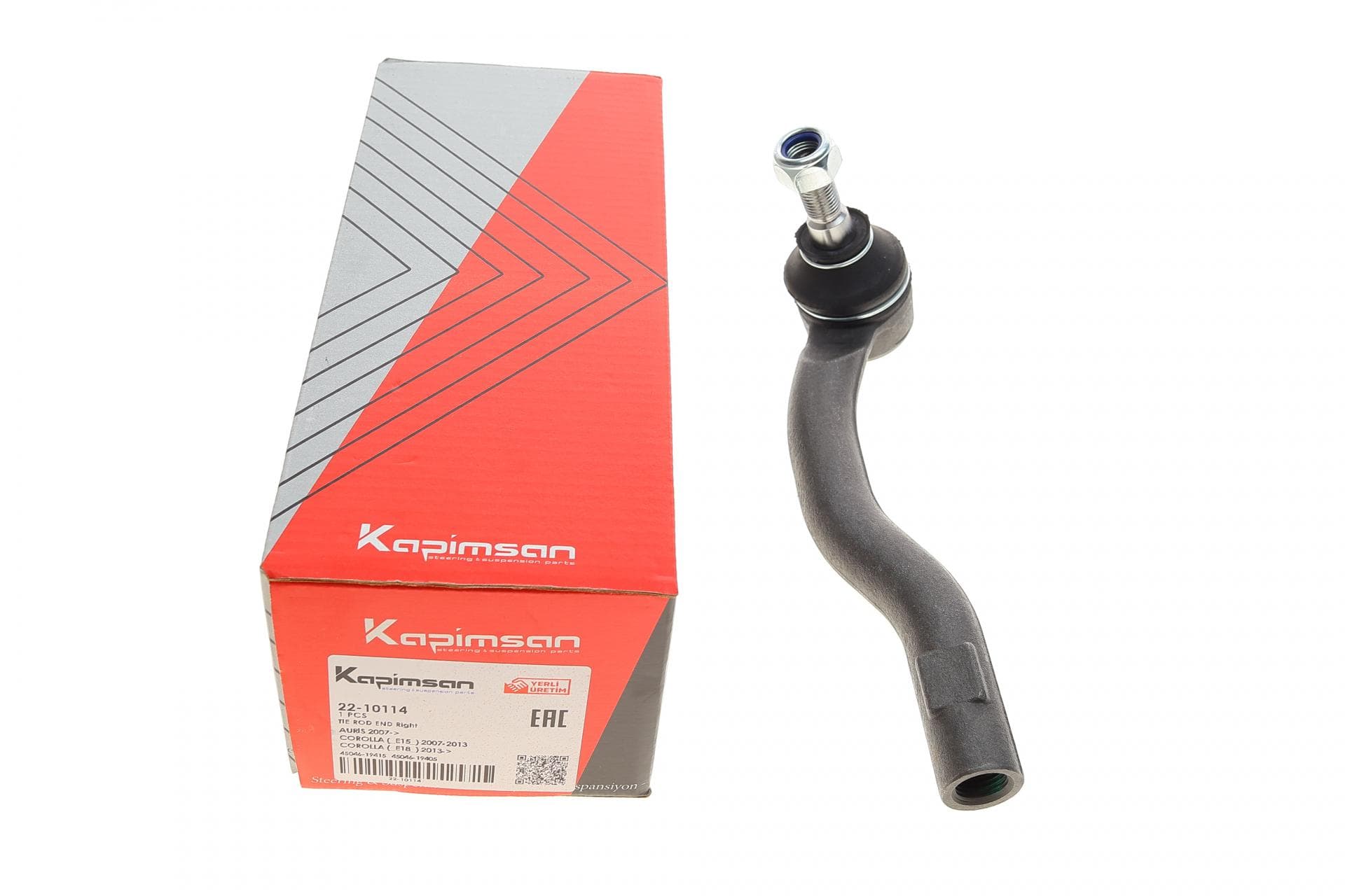Наконечник тяги рульової (R) Toyota Corolla 06-/Auris 07-12/Prius+ 11-