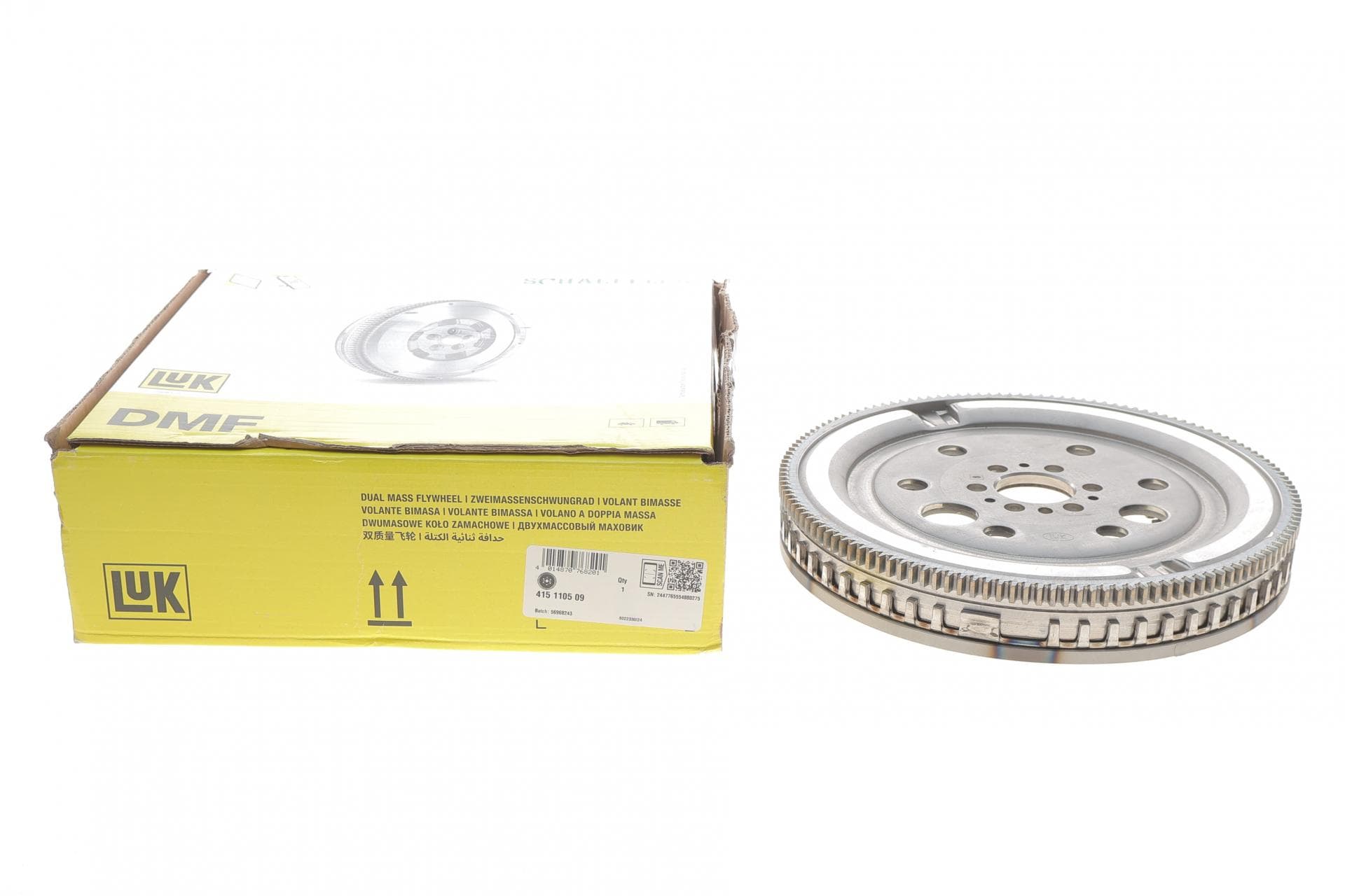 Демпфер зчеплення Renault Twingo III 0.9 TCe 16-, H4B 401/453