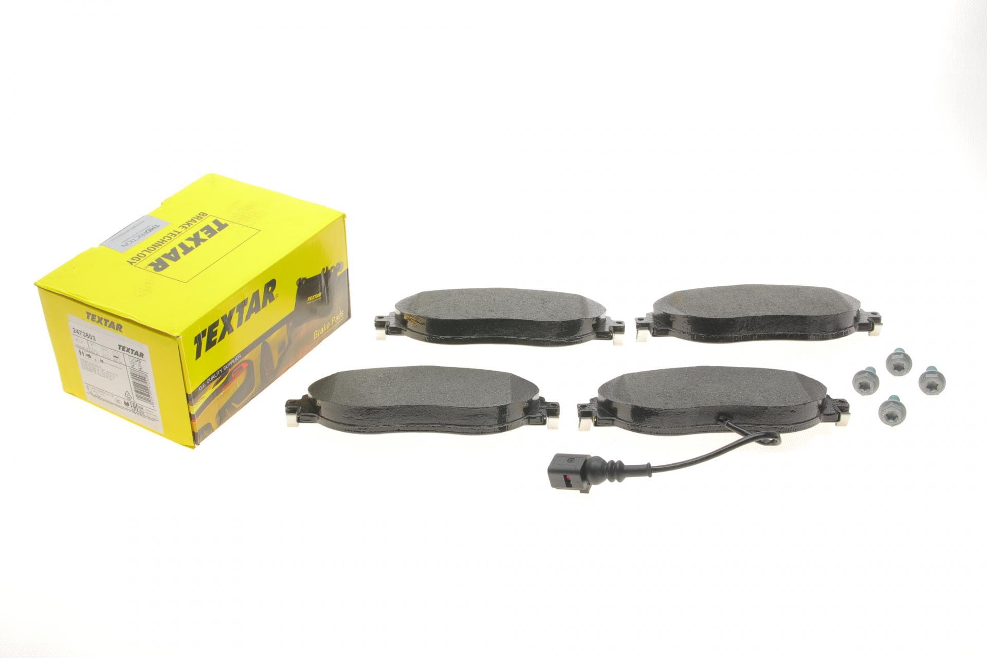 Колодки гальмівні (передні) Audi A3/Skoda Octavia III/VW Passat/Golf 13- (TRW) Q+ (з датчиком)