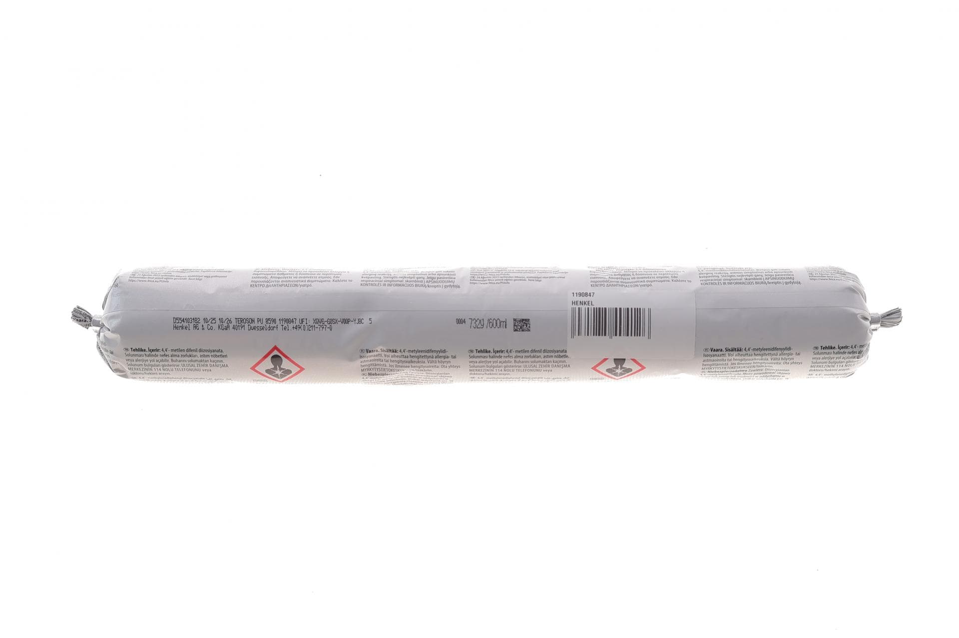 TEROSON PU 8590, 600ML Поліуретановий клей-герметик для автомобільного скла