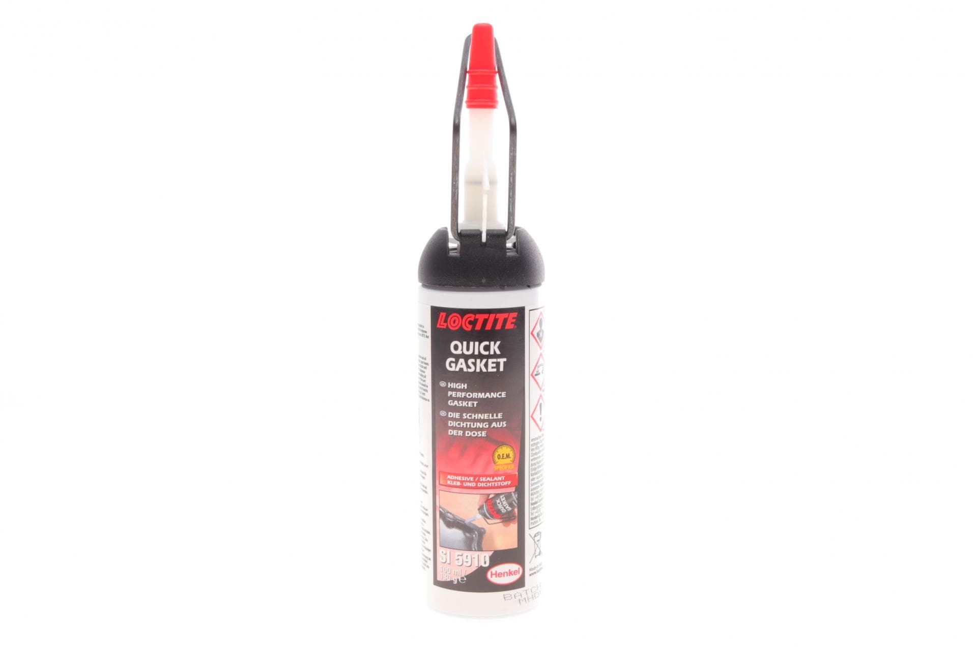 LOCTITE SI 5910, 100мл Герметик силіконовий маслостійкий (чорний), формувач прокладок
