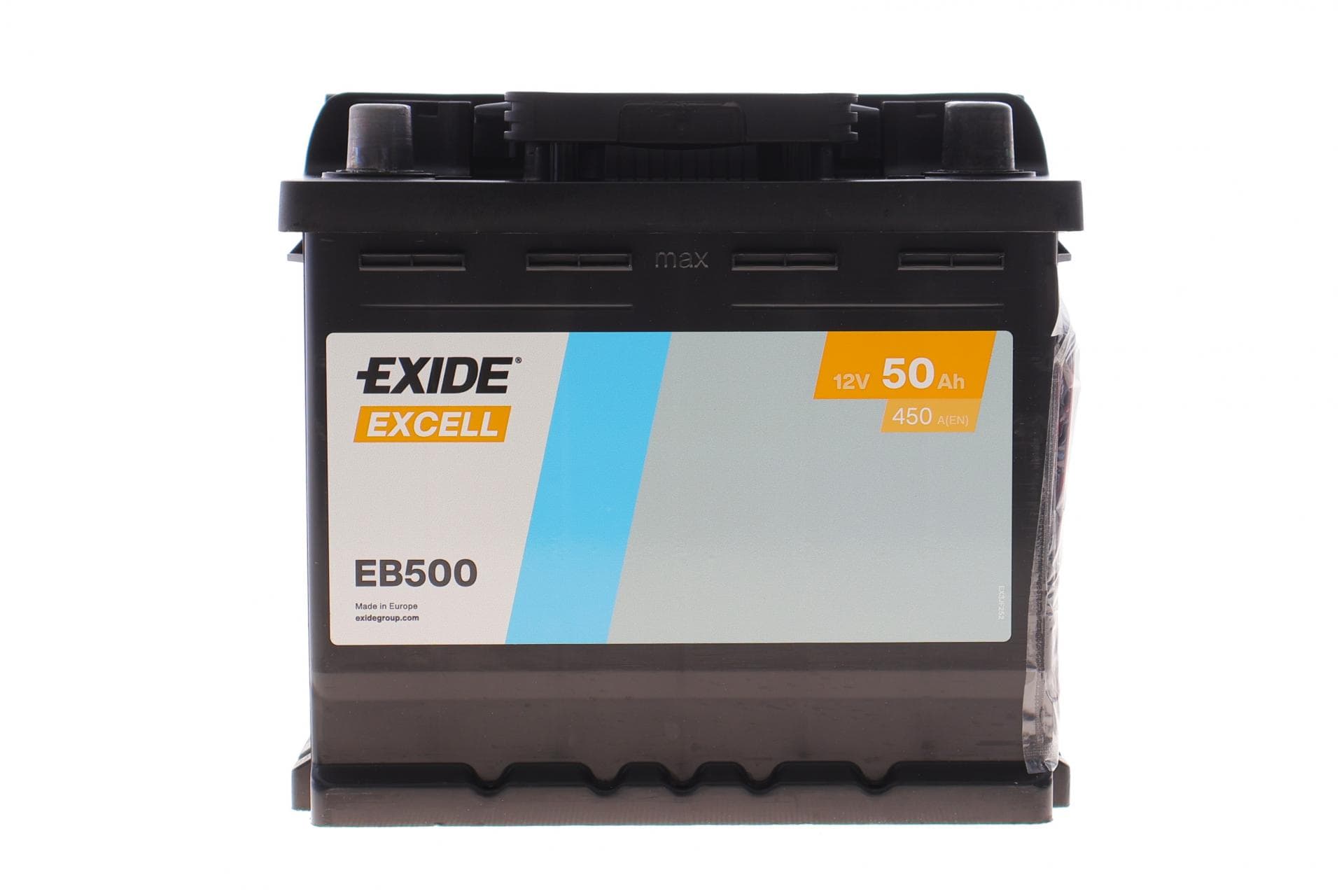 Акумуляторна батарея 50Ah/450A (207x175x190/+R/B13) Excell