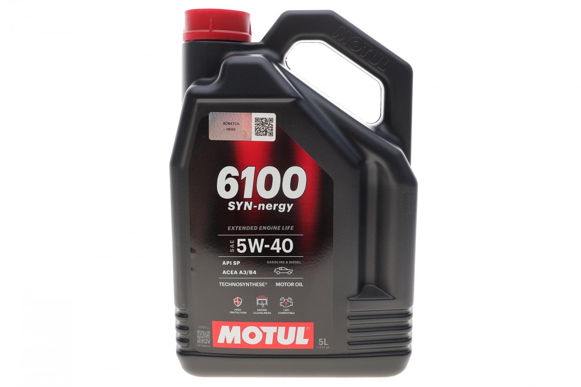 Олива 5W40 Syn-nergy 6100 (5L) (API SP) (ACEA A3/B4) (112963)