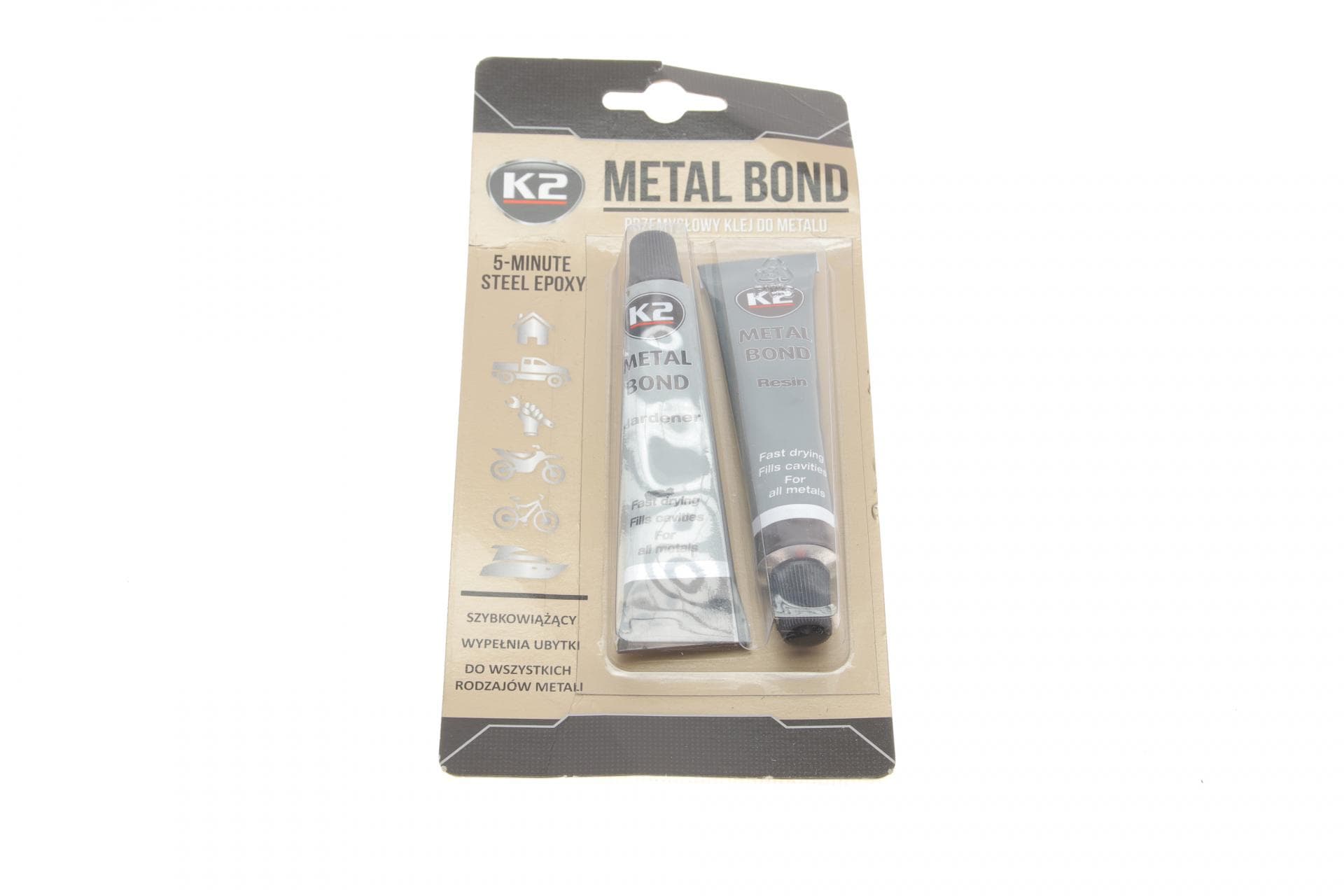 Клей двокомпонентний епоксидний для металу Metal Bond (56g)
