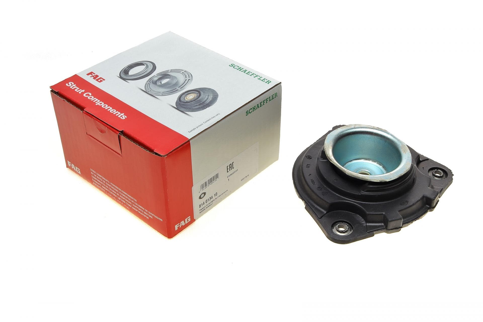 Подушка амортизатора (переднього) Nissan Micra/Renault Clio 1.4/1.5dCi/1.6 16V 03- (L)