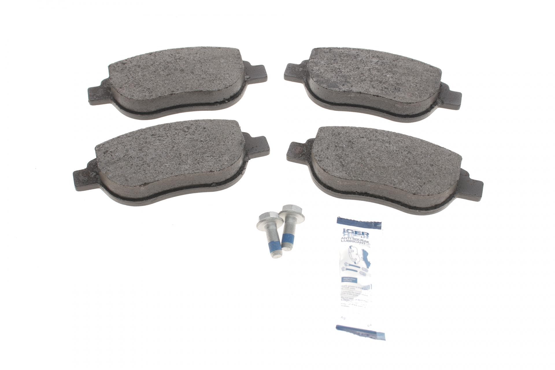 Колодки гальмівні (передні) Citroen C3/C4 02-/Berlingo/Peugeot 307 98-11/Partner 01-08/207 06-15