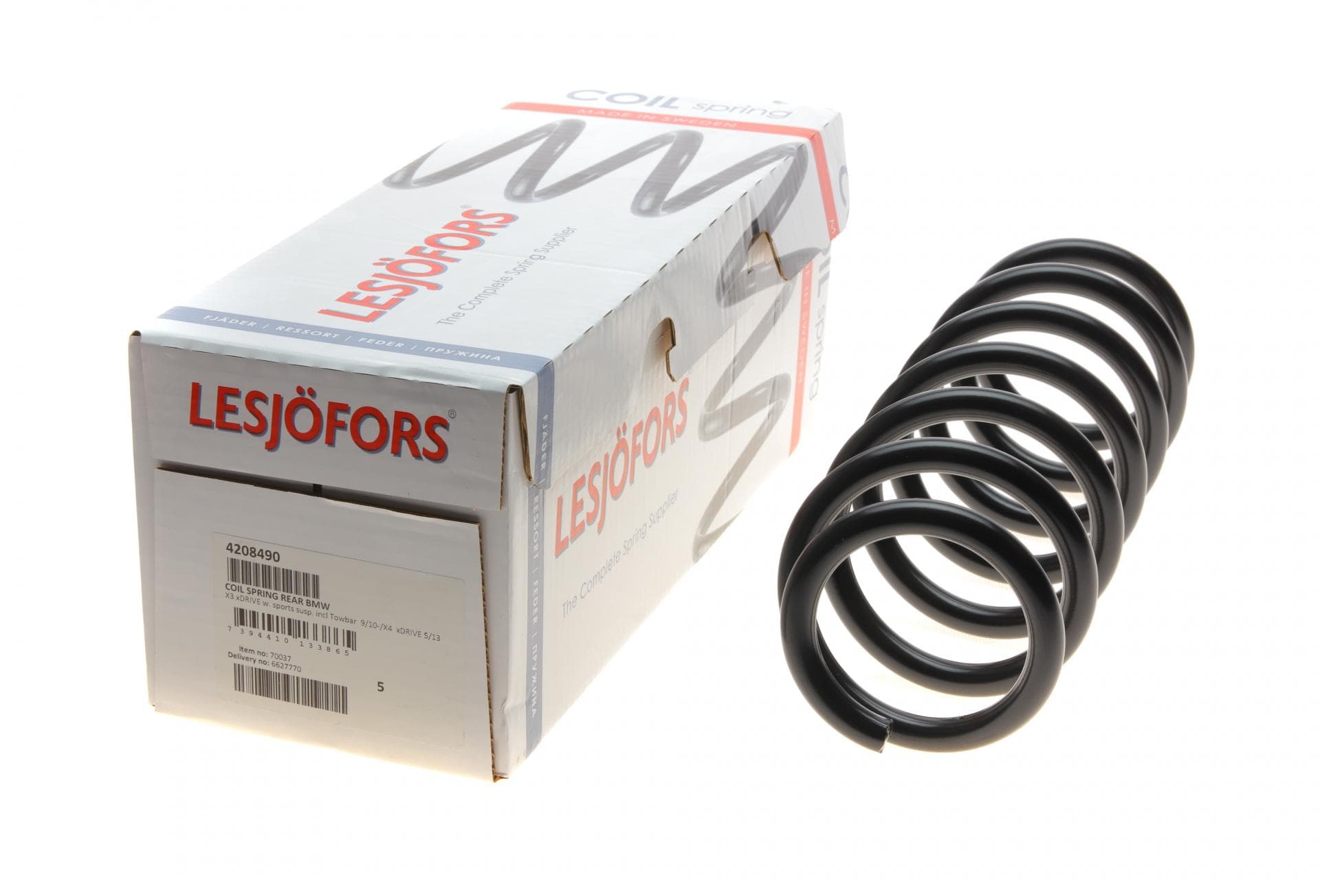 Пружина (задня) BMW X3 (F25) 20d-30d/20i-35i 10-17 (SUV)/X4 (F26) 20d-35d/35i 14-18 (SUV) (c M-тех)