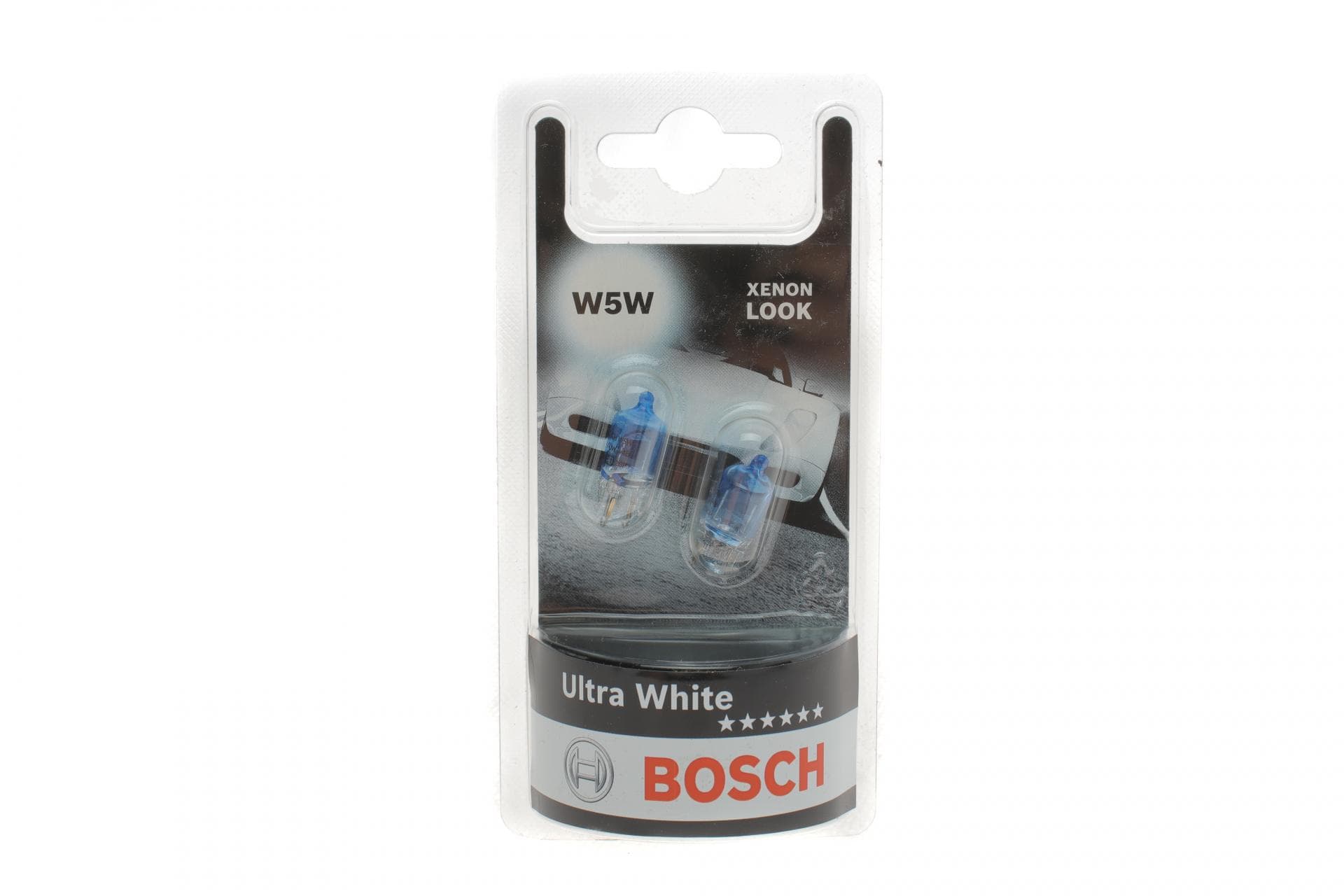 Автолампа W5W 12V 5W W2.1x9.5d  Ultra White 4200K (BL)