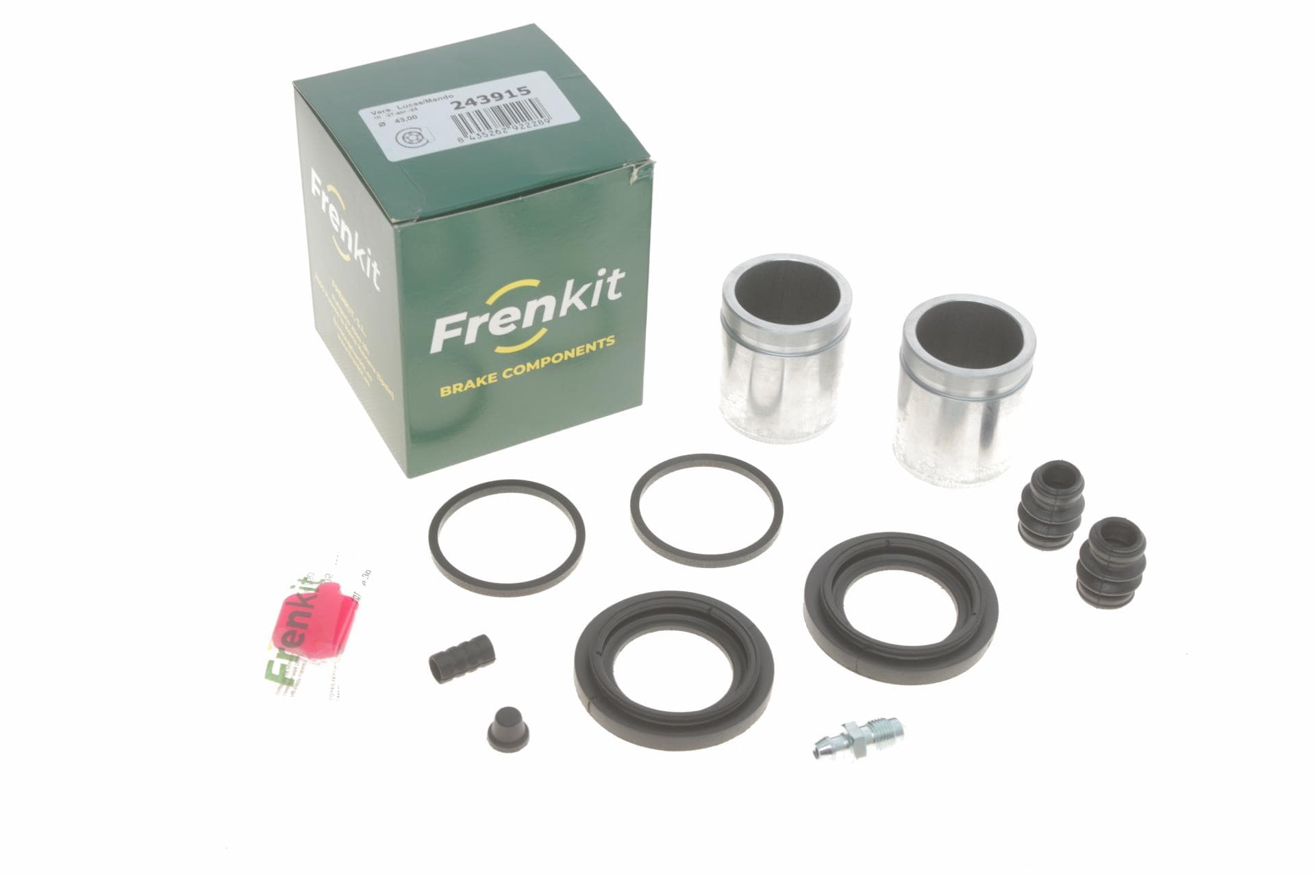 Ремкомплект супорта (переднього) Hyundai Santa Fe 01- (d=43mm) (+2 поршня) (Mando)