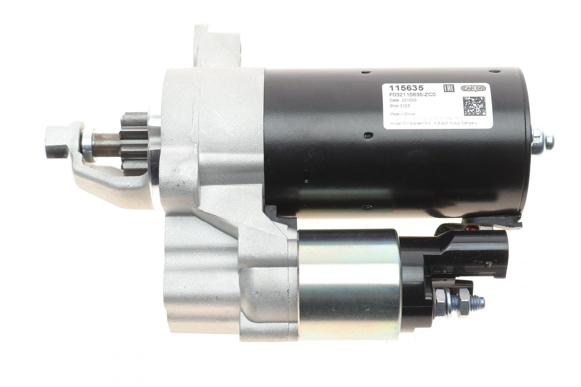 Стартер Audi A4/A5/A6/Q5 2.0TDI 07-17 (12V/1.7kw) (z=10) = 115635